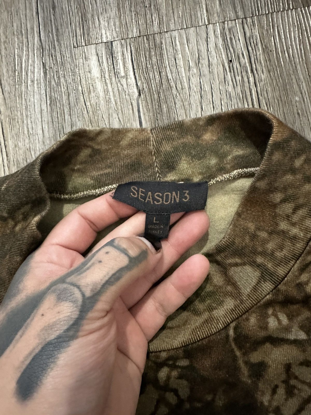 Yeezy Yeezy season 3 camo sweatshirt Size US L / EU 52-54 / 3 - 2 Thumbnail