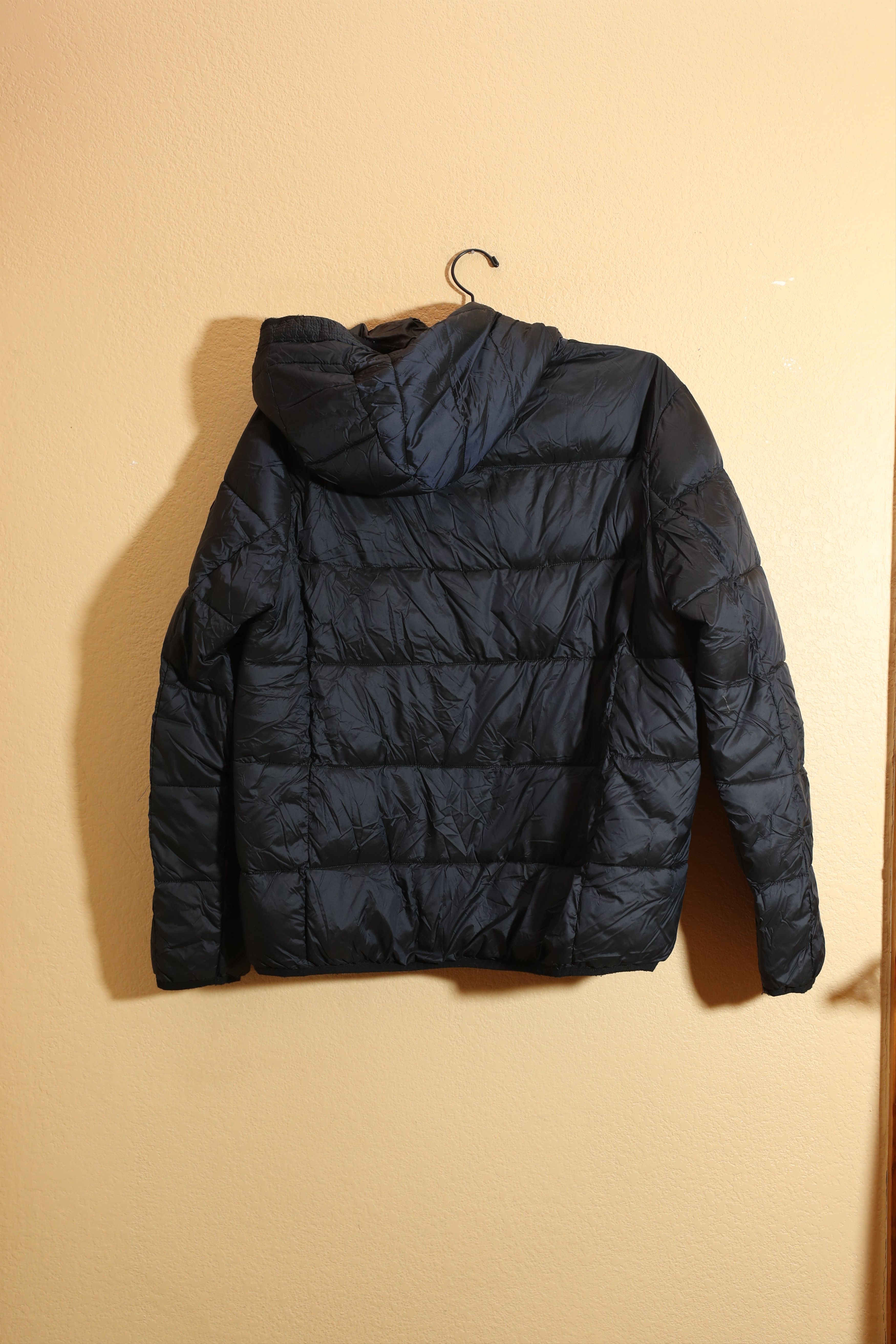 Karl Lagerfeld Karl Lagerfeld X-quilted Puffer Jacket In Navy (L) Size US L / EU 52-54 / 3 - 2 Thumbnail