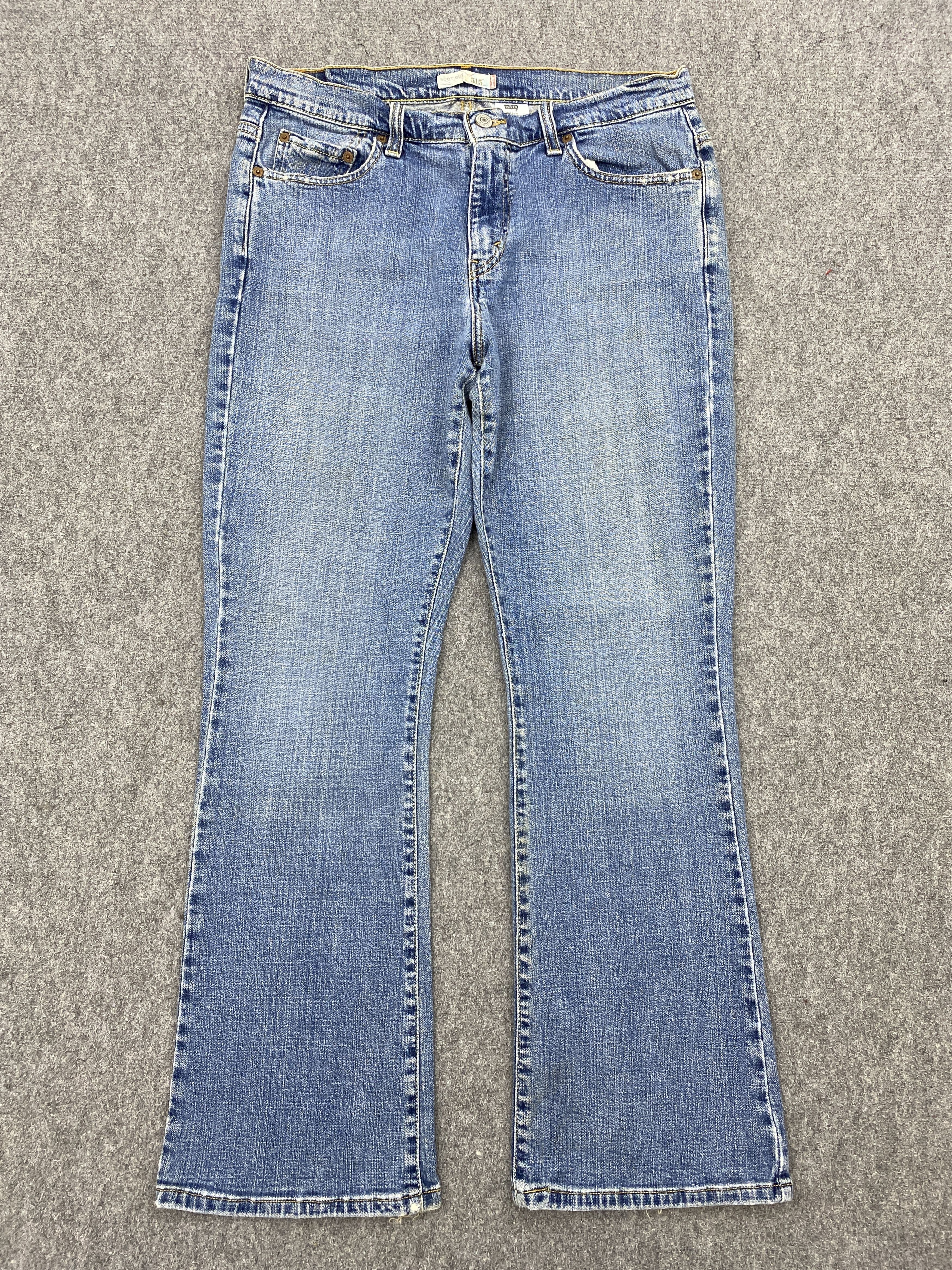 Levi's Vintage Levis 515 Flared Bootcut Faded Blue Jeans 32x29 Size 32" / US 10 / IT 46 - 1 Thumbnail