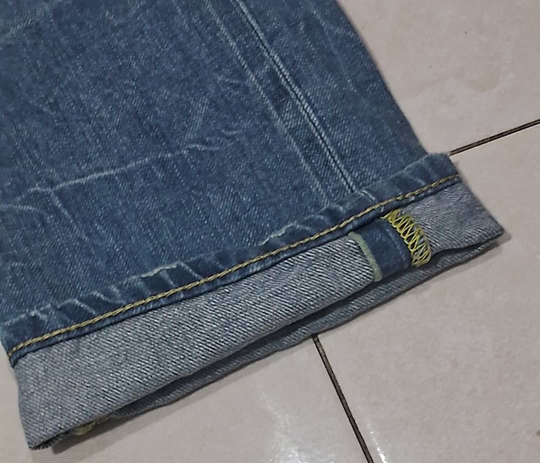 Edwin × Japanese Brand Rare 💥 Distressed Edwin Jeans Size US 34 / EU 50 - 5 Thumbnail