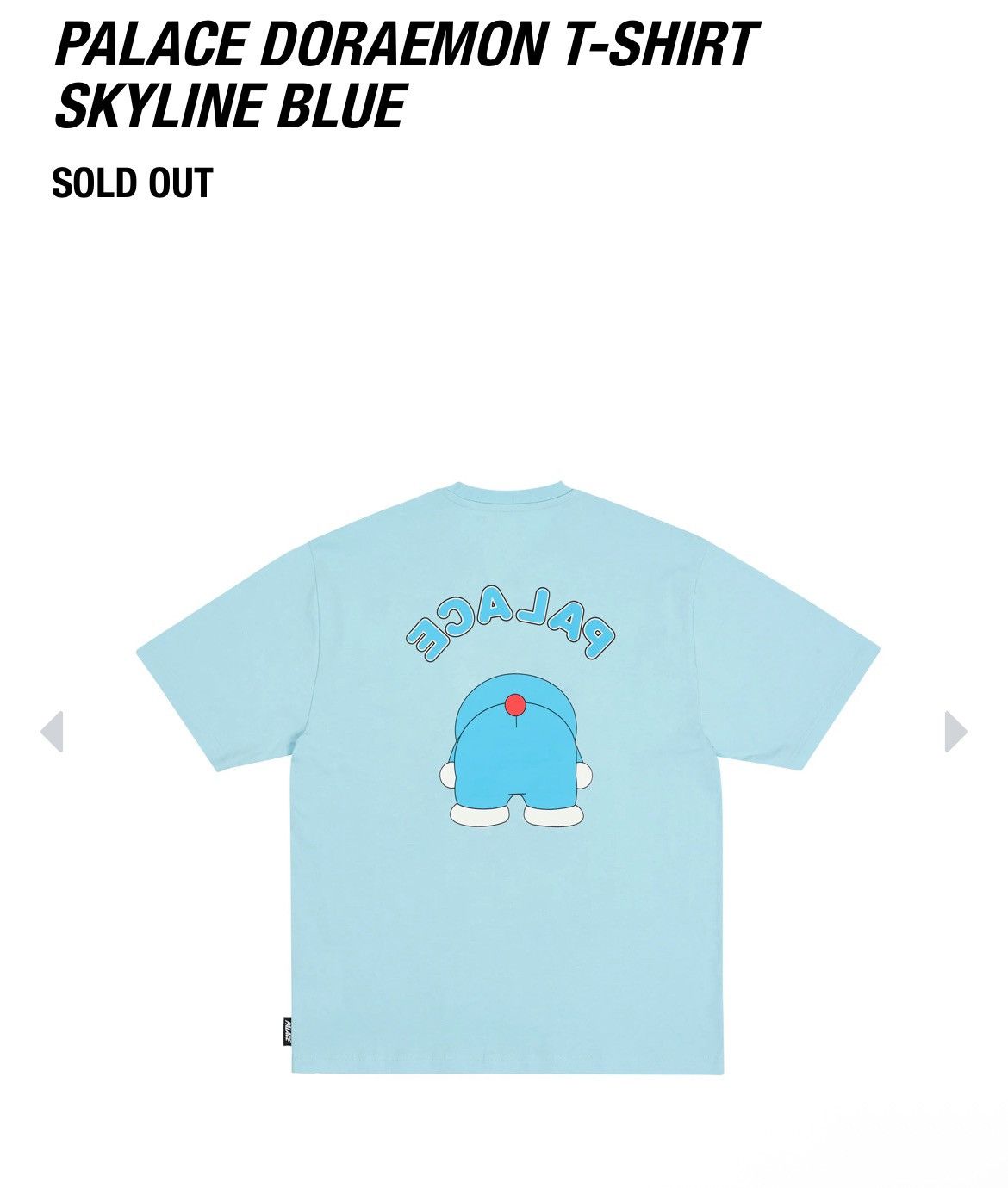 Palace skateboards X DORAEMON Tee サイズL Palace Palace x Doraemon Tee Skyline Blue Large | Grailed