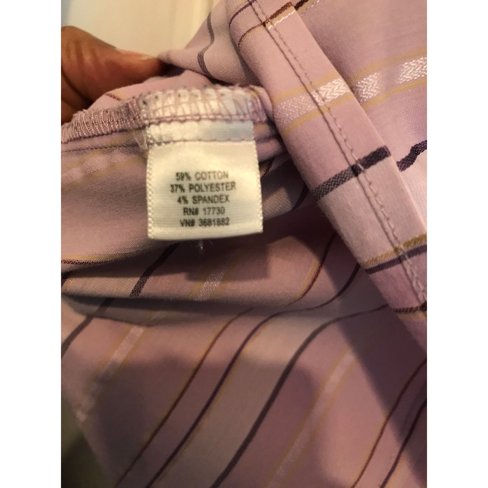 Merona MERONA Shirt Men's XL LS multicolor Size US XL / EU 56 / 4 - 4 Thumbnail