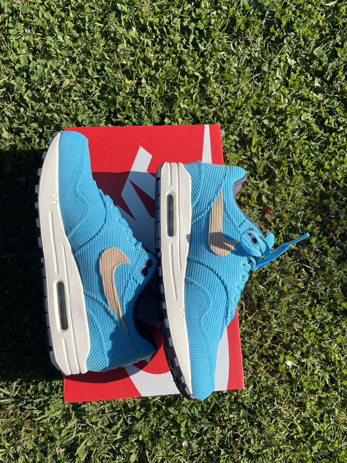 Nike Air Max one turquoise blue textile Size US 7 / IT 37 - 1 Thumbnail
