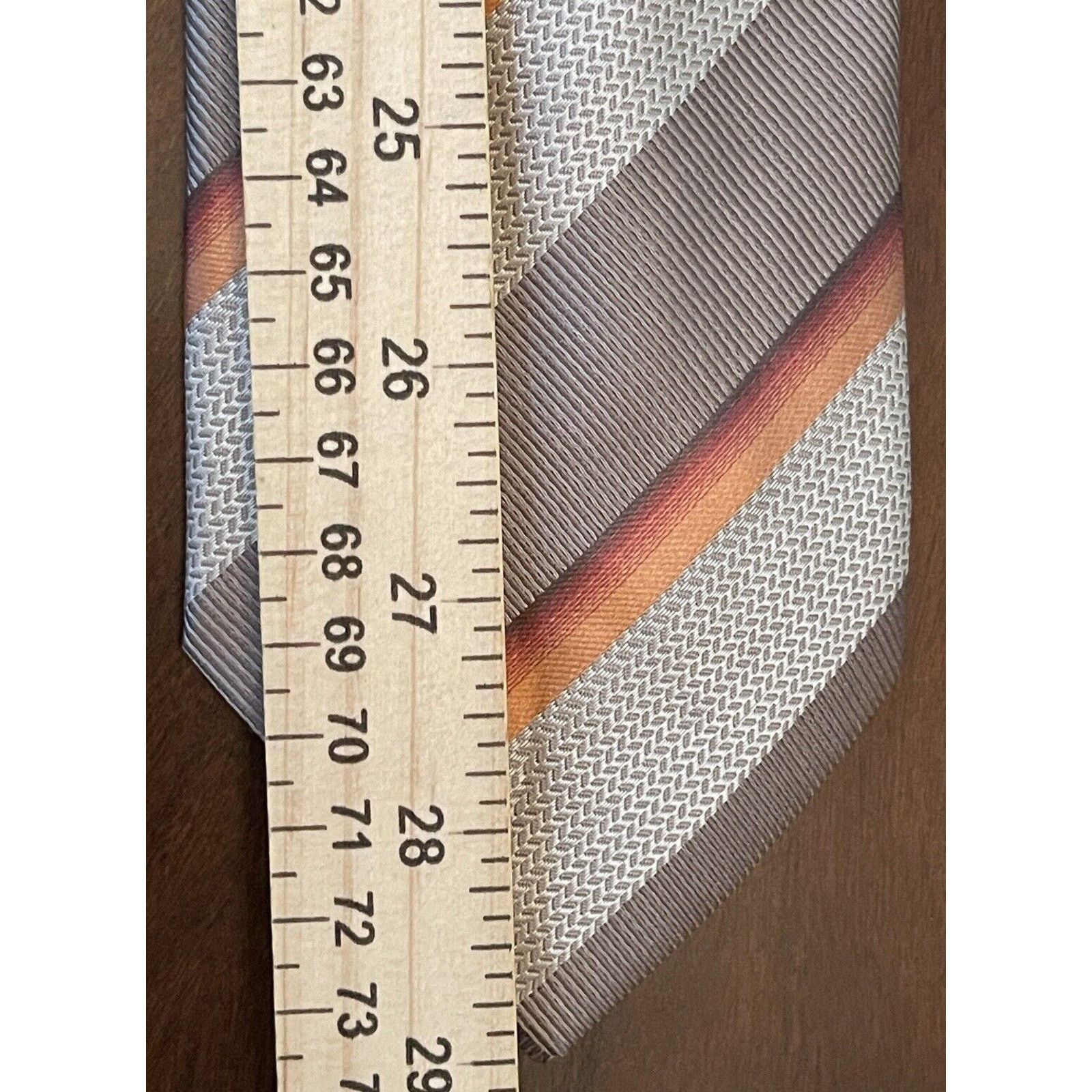 Kenneth Cole Kenneth Cole Reaction Orange Hand Made Imported Silk China Size ONE SIZE - 5 Thumbnail