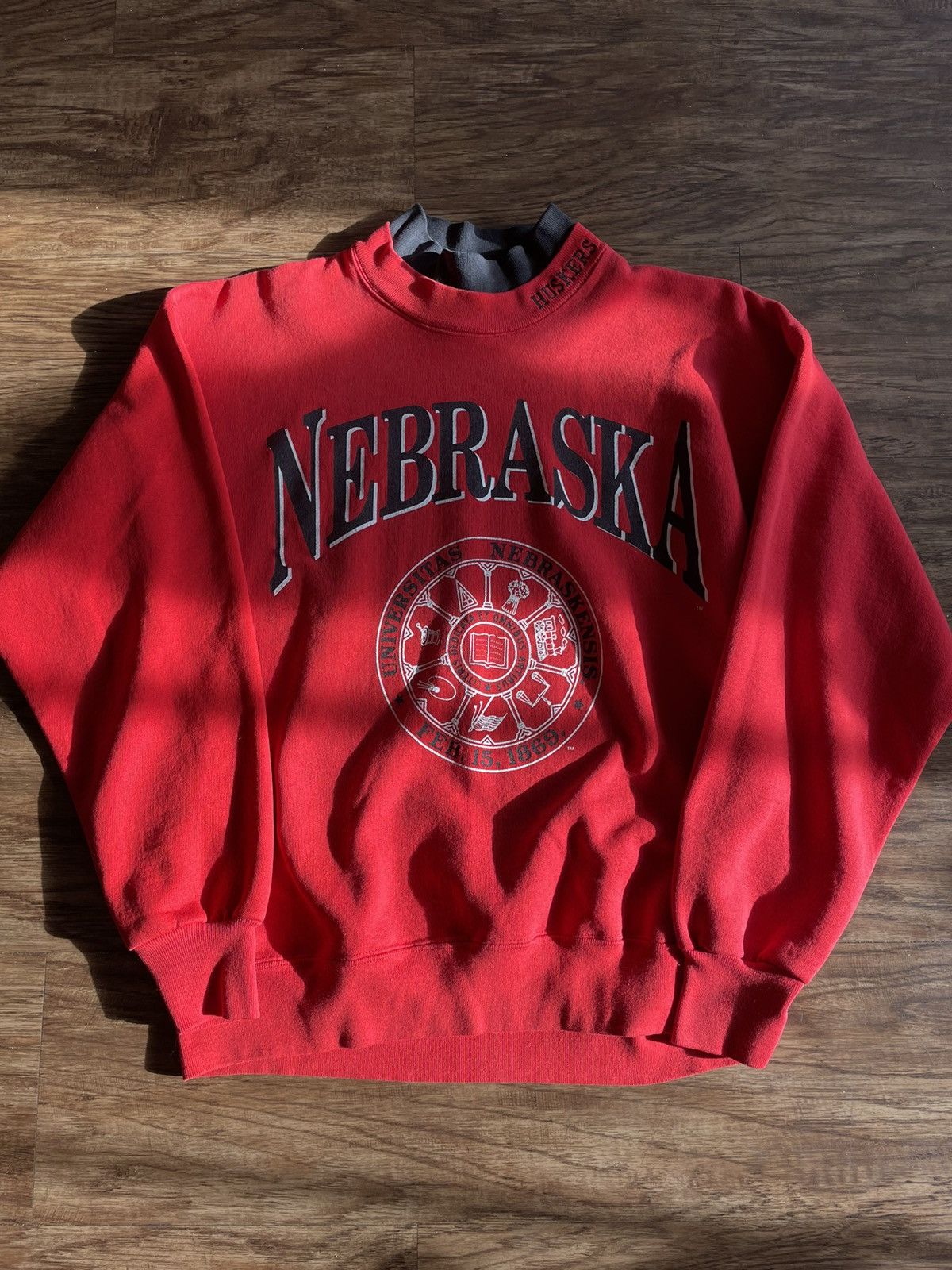 Vintage Vintage Nebraska Huskers Crewneck Size US M / EU 48-50 / 2 - 1 Thumbnail