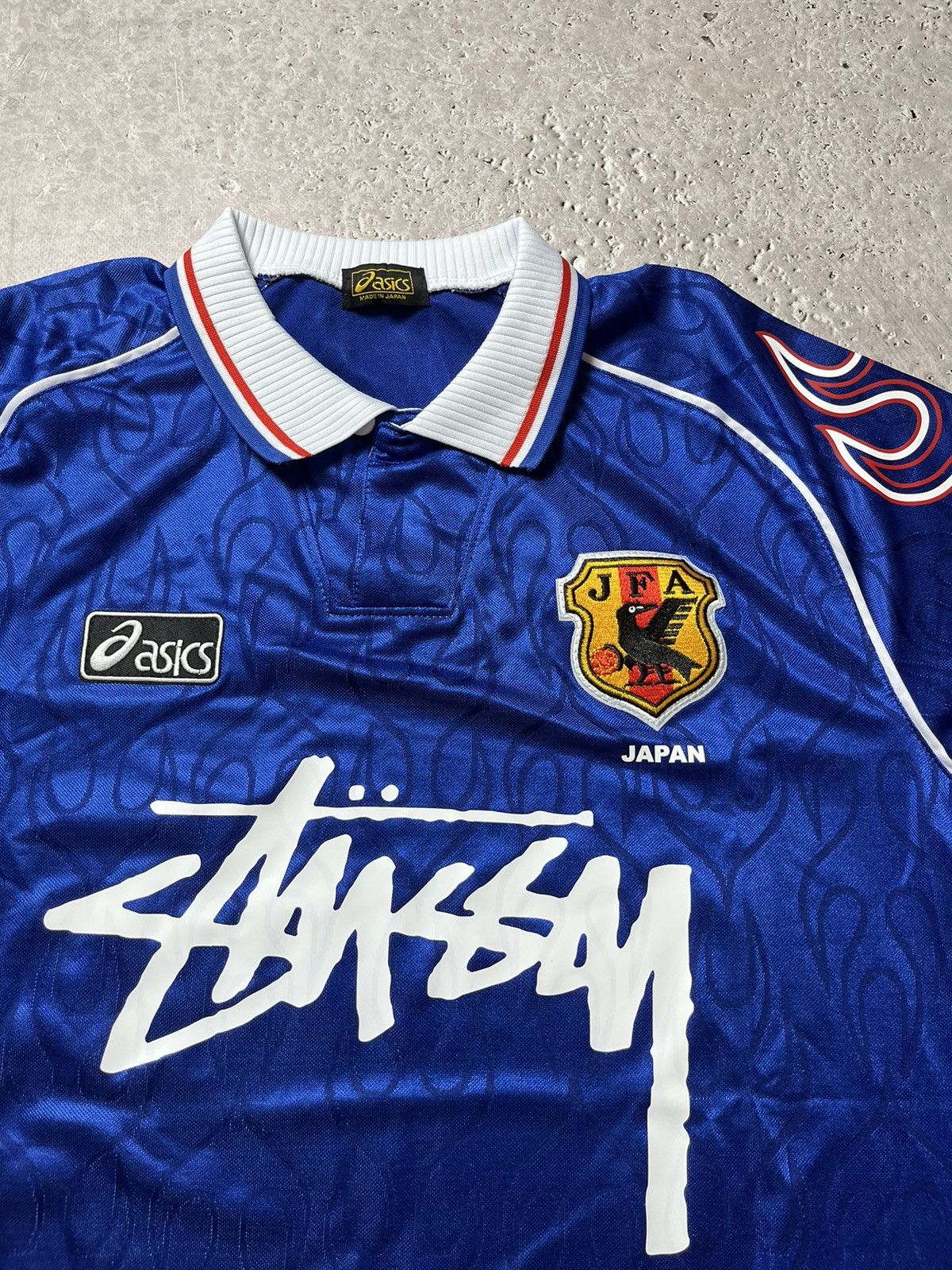 asics vintage game shirts 日本製 XO Vintage Asics t-shirt made in Japan | retroiscooler