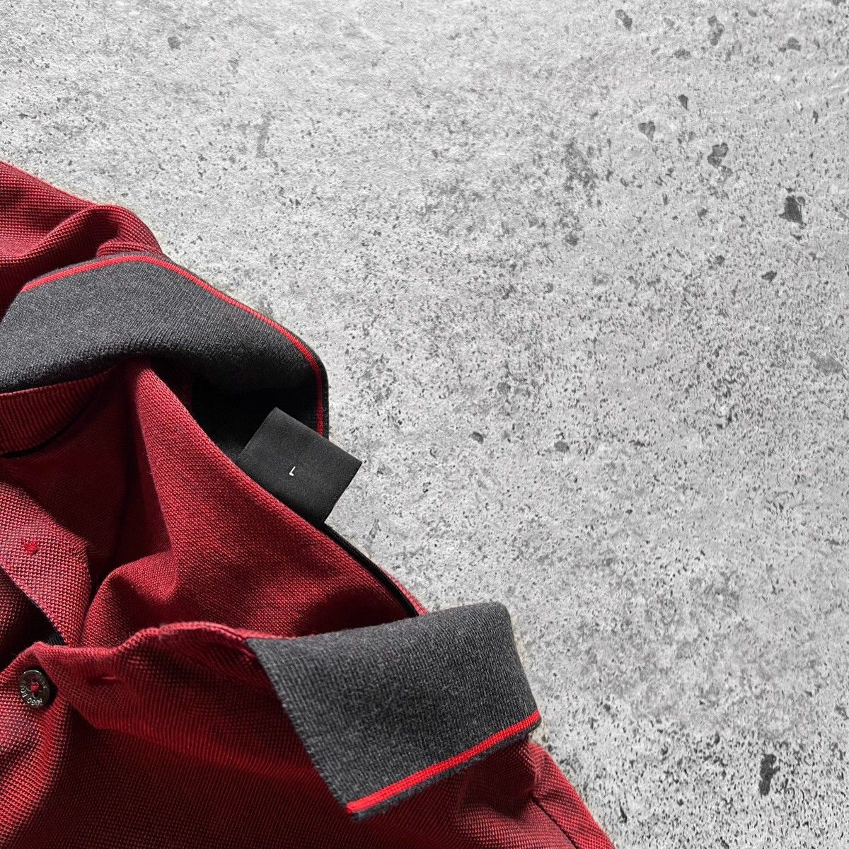 Hugo × Hugo Boss Hugo Boss Womens Red Short Sleeve Polo Shirt Small Logo Size L / US 10 / IT 46 - 6 Thumbnail