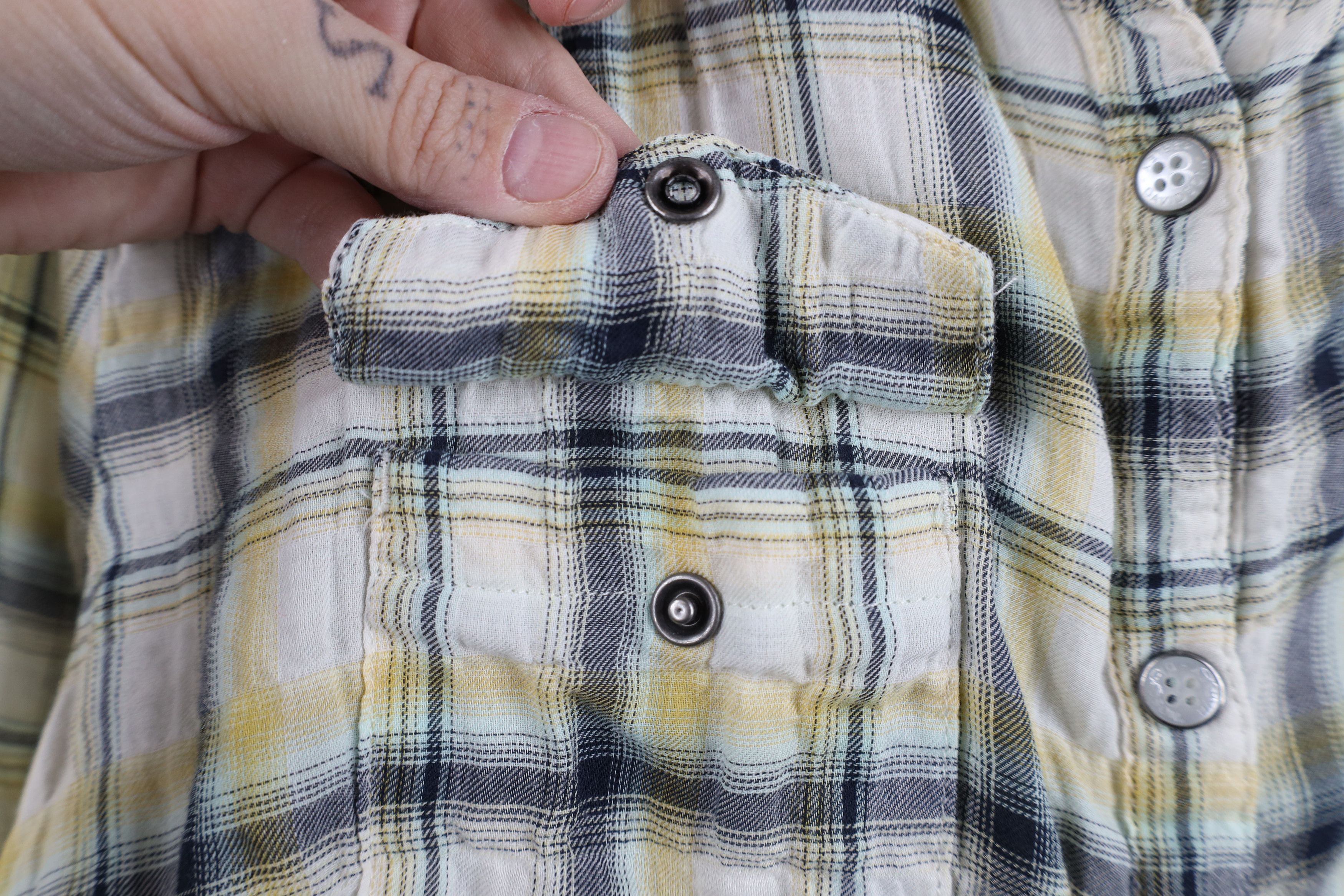 Harley Davidson Vintage Harley Davidson Gauzy Cotton Snap Button Shirt Size US M / EU 48-50 / 2 - 5 Thumbnail