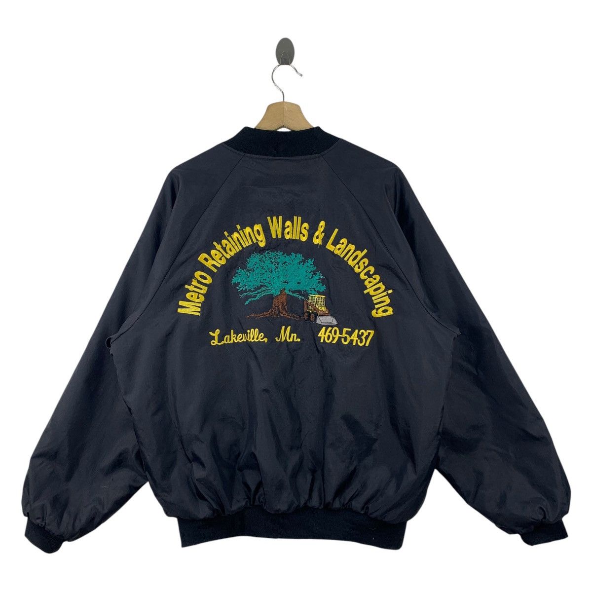 Vintage Vintage HARTWELL metro retaining walls varsity jacket Size US XL / EU 56 / 4 - 4 Thumbnail