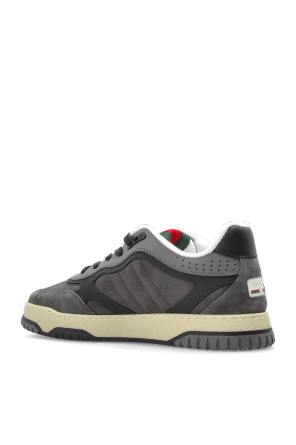 Gucci o1loc1c0326 831661 Men's Gucci Re-Web Sneakers in Grey Size US 9 / EU 42 - 5 Thumbnail