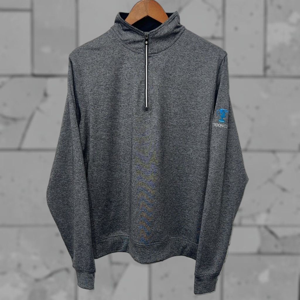 Footjoy FootJoy Gray Half Zip Pullover Activewear Top Mens Small Size US S / EU 44-46 / 1 - 1 Thumbnail