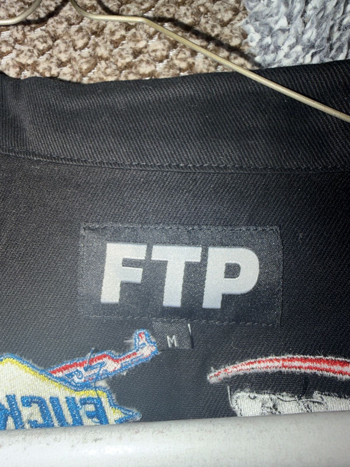Fuck The Population Raceway button up shirt Size US M / EU 48-50 / 2 - 5 Thumbnail