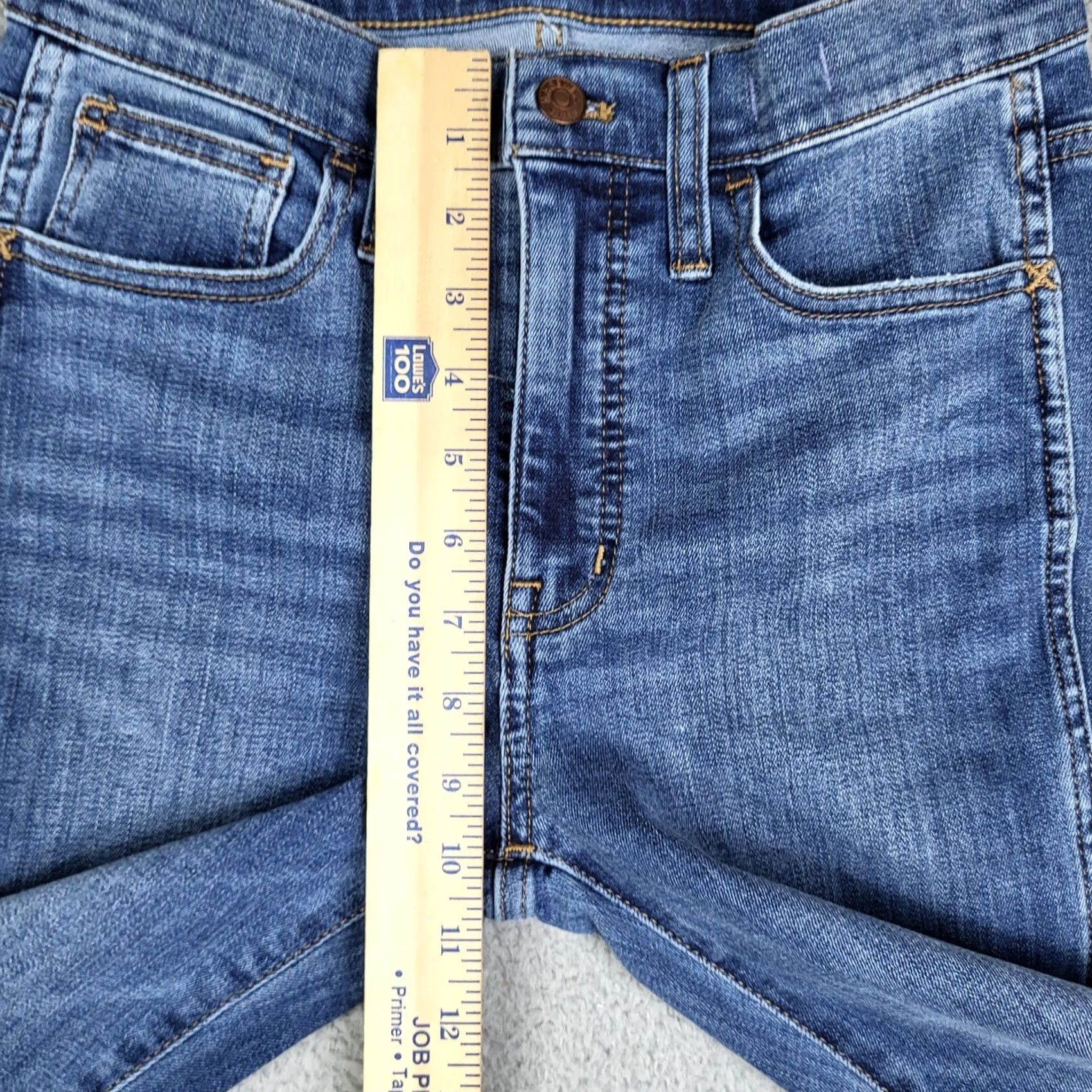 Madewell Madewell Jeans Skinny Denim Blue 10" HIGH-RISE 25 New Womens Regular Size 25 Shirt/Jeans? Size 42" / US 20 - 7 Thumbnail