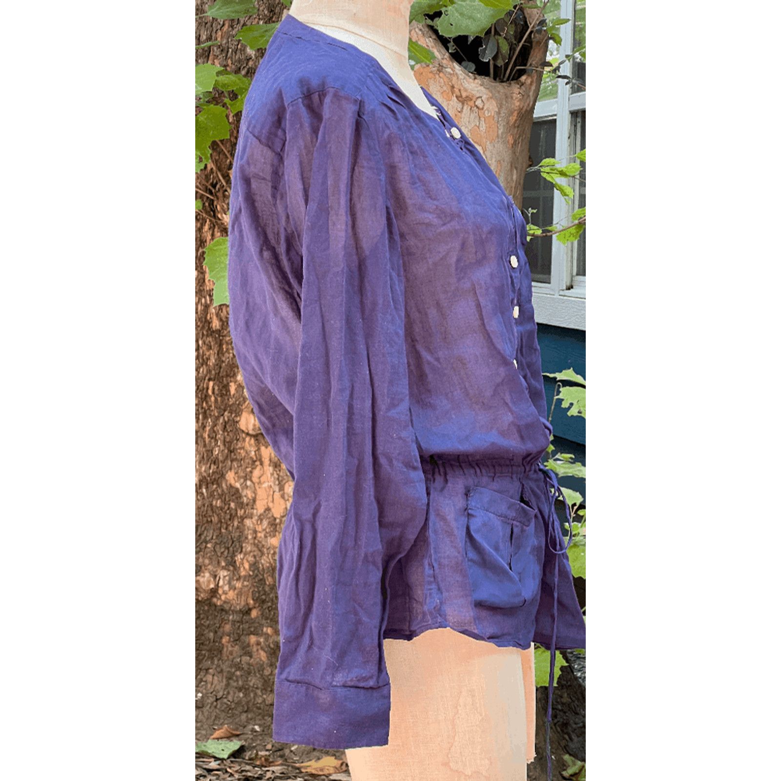Banana Republic Banana Republic Lightweight Longsleeve Cotton Shirt silk M Size M / US 6-8 / IT 42-44 - 3 Thumbnail