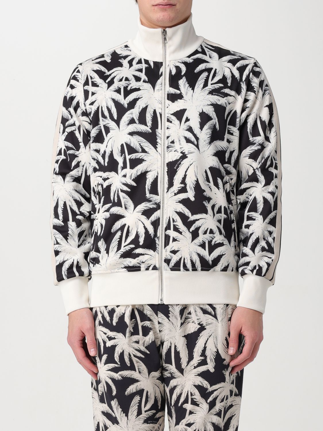image of Palm Angels Sweatshirt Men Black (Size Medium)