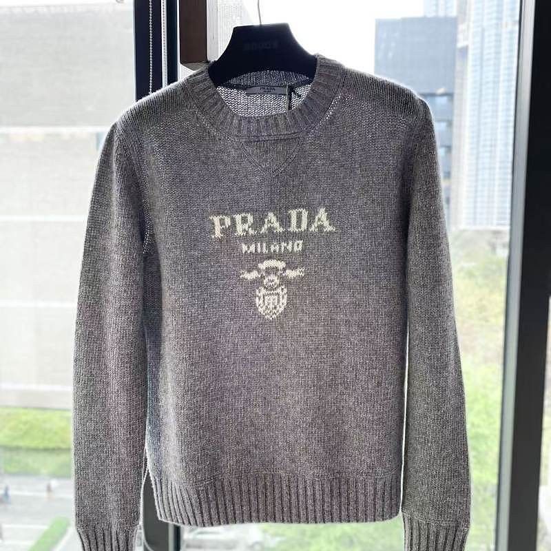 Prada Prada Logo Cashmere Blend Sweater Size 36 Size XS / US 0-2 / IT 36-38 - 1 Thumbnail