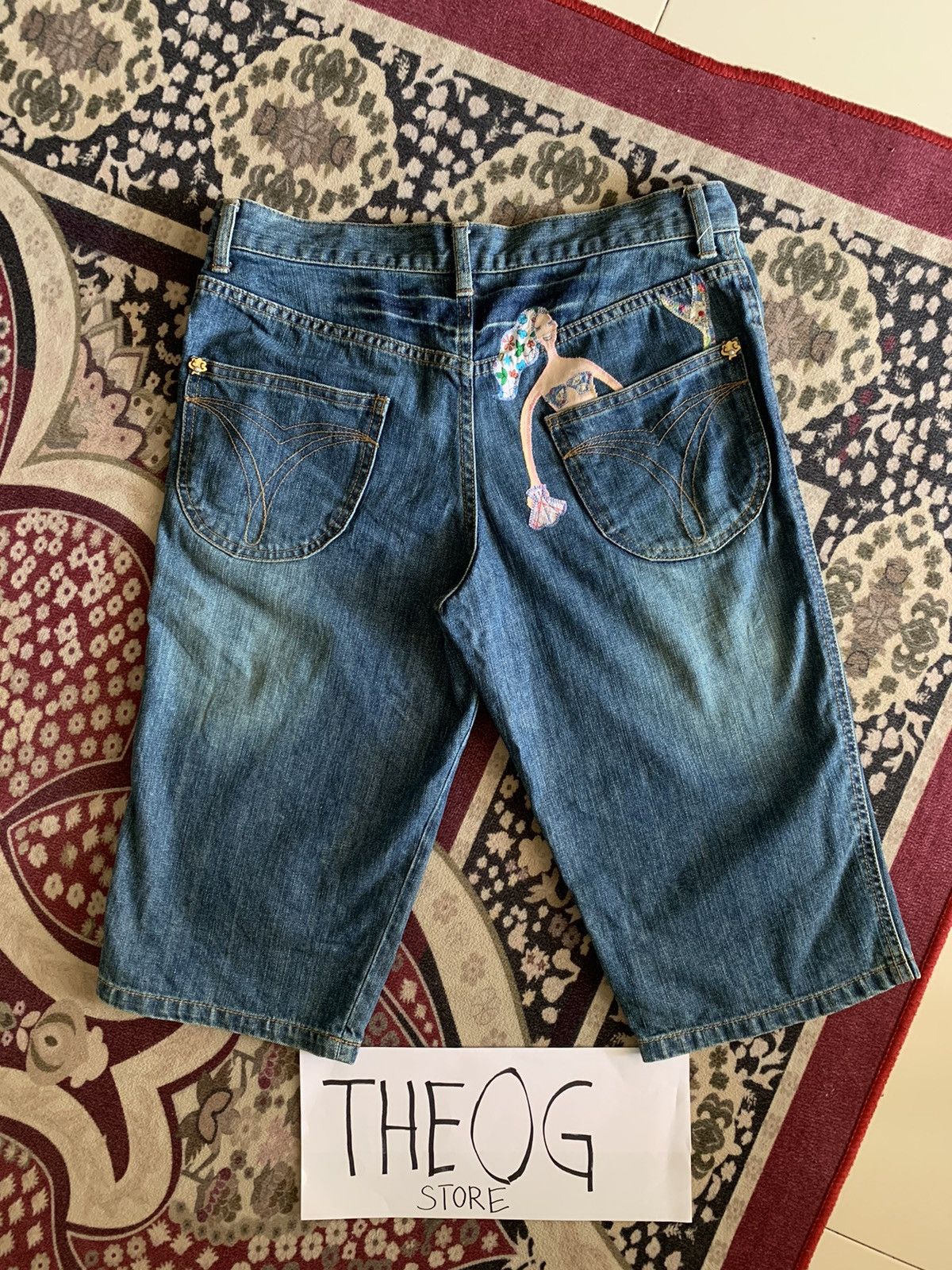 Issey Miyake × Japanese Brand × Tsumori Chisato Tsumori Chisato Nudes Sexy Mermaid shorts jorts Size US 31 - 2 Thumbnail