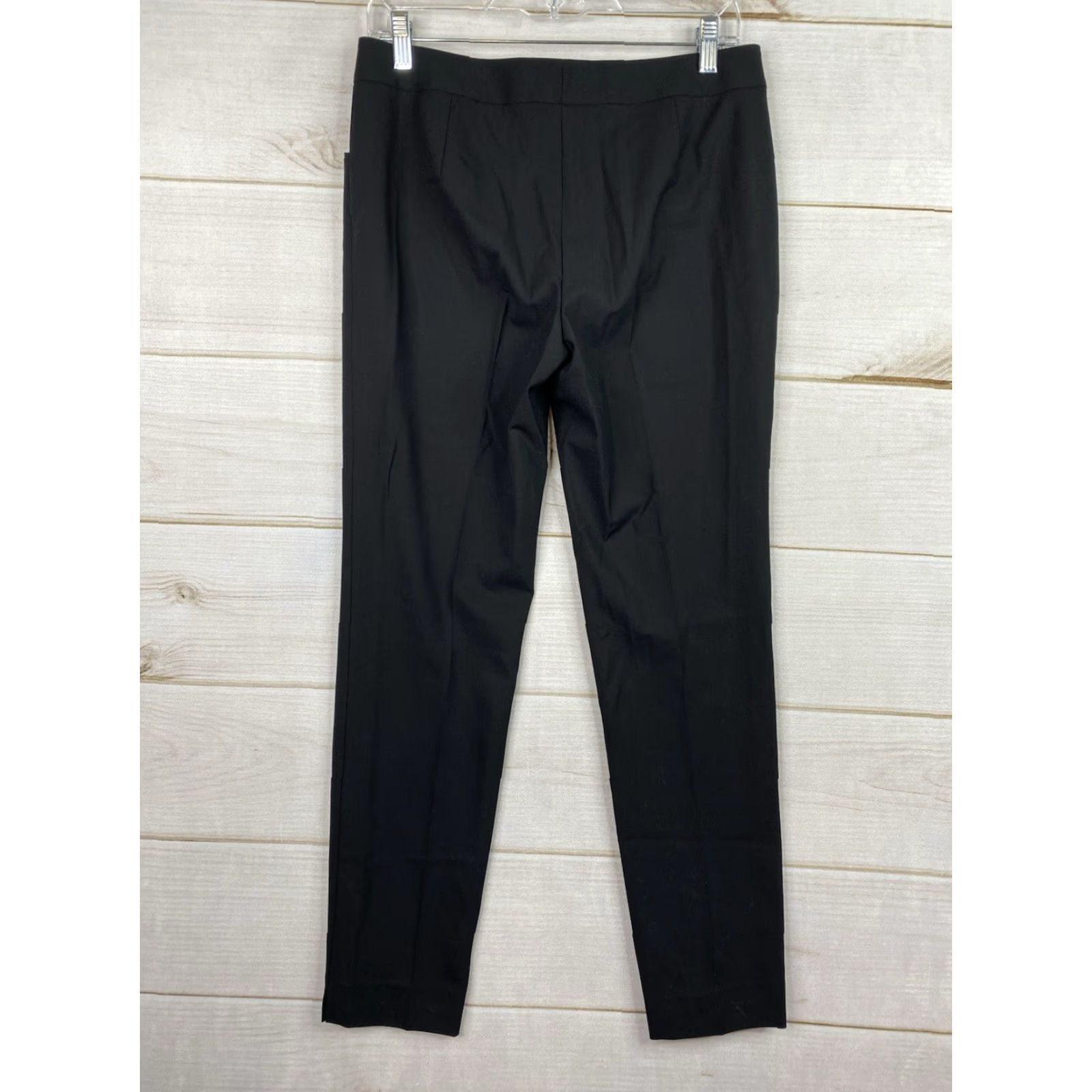 Vintage Lafayette 148 New York Wool Pants Sz 4 Black Straight Lightweight Business Formal Women Pants Size 27" / US 4 / IT 40 - 7 Thumbnail