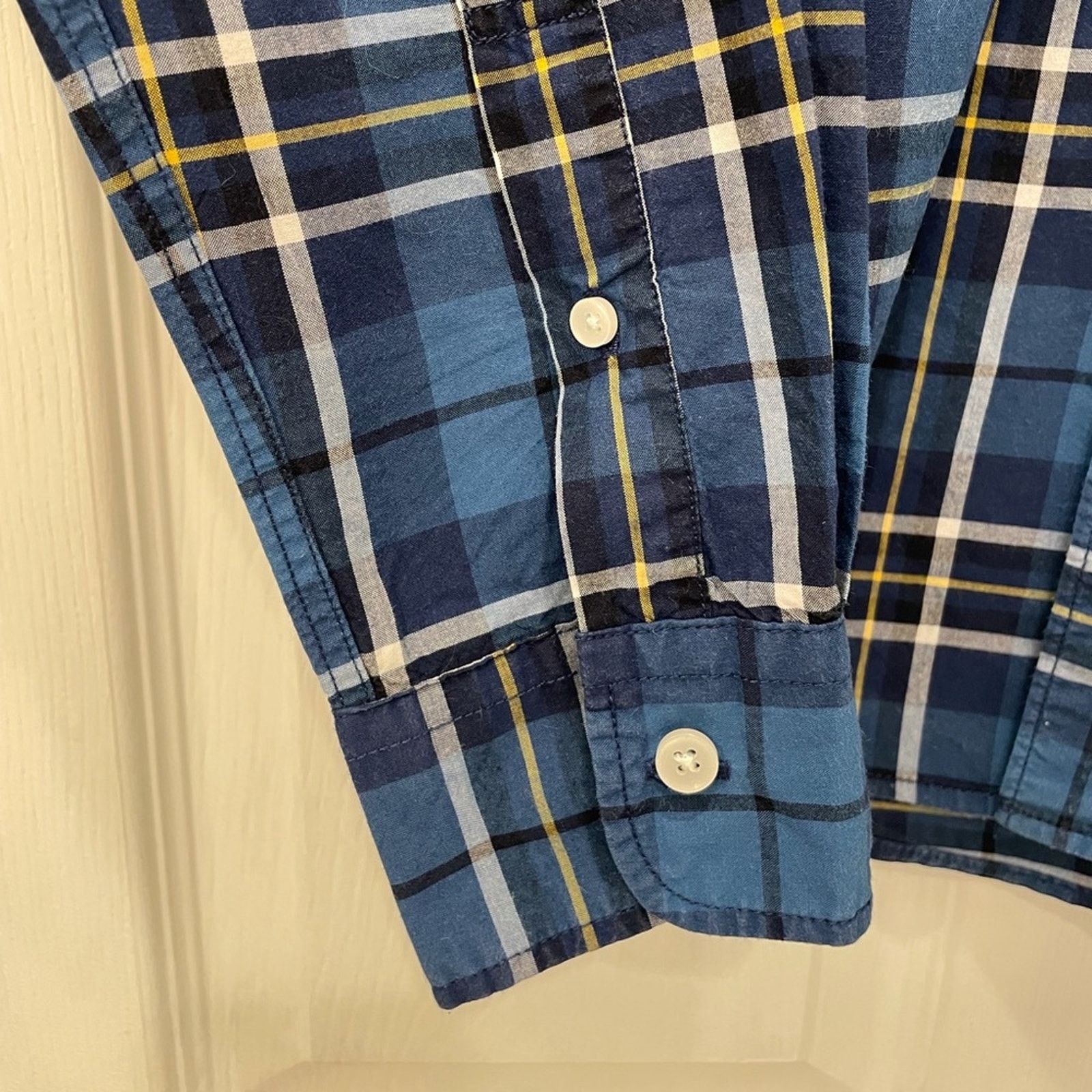 American Eagle Outfitters American Eagle Outfitters Plaid Poplin Button Down Shirt XS Size US XS / EU 42 / 0 - 4 Thumbnail