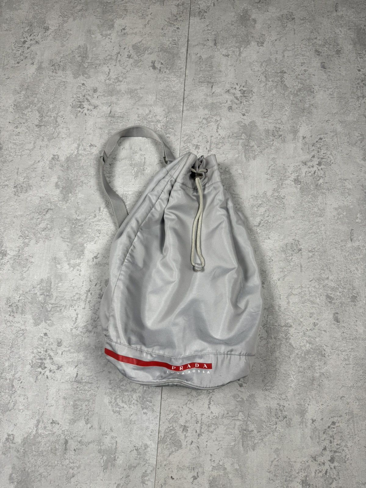 Prada Prada Sling Bag Vintage Red Tab Crossbody Luna Rossa Size ONE SIZE - 1 Thumbnail
