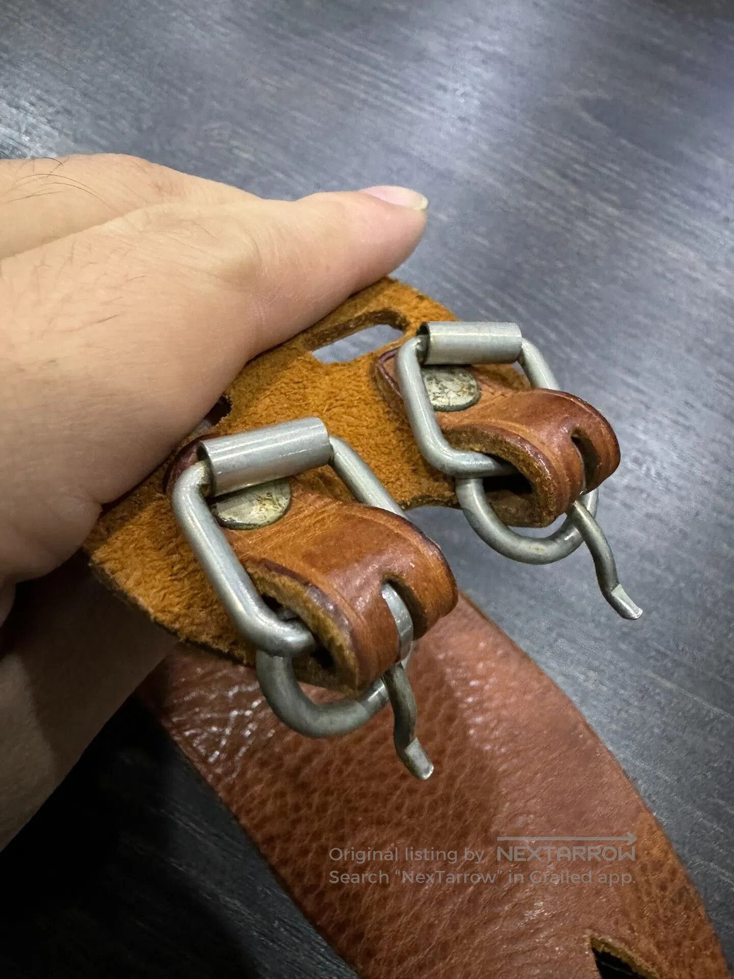 RRL Ralph Lauren old joe vintage leather bracelet RRL. Size ONE SIZE - 4 Thumbnail