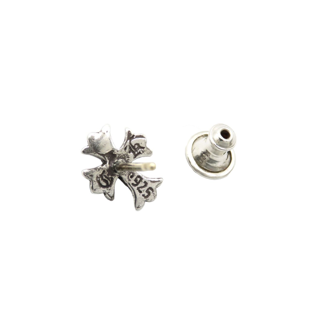 CHROME HEARTS CROSS EARRING