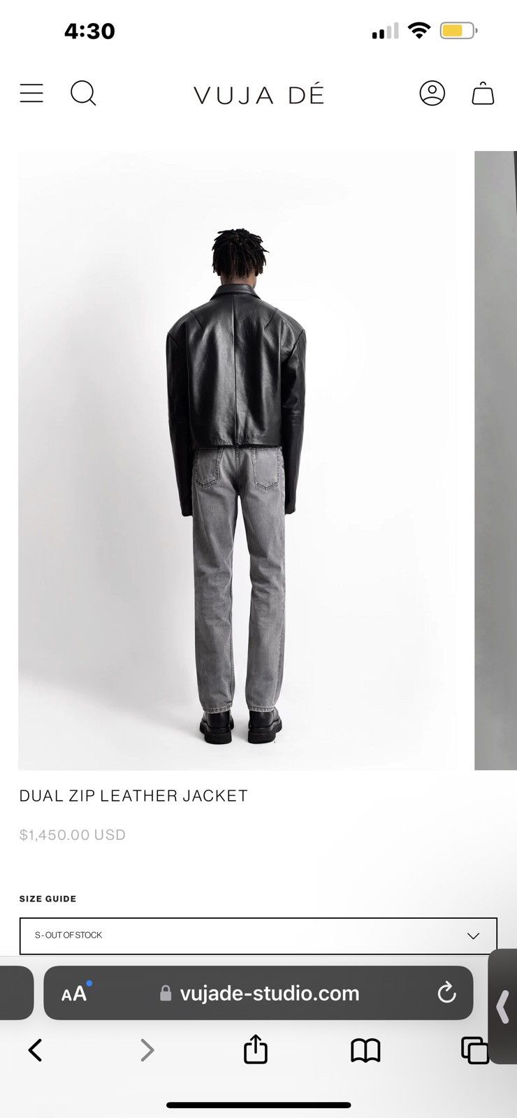 Vuja De Vuja De Leather Jacket Size US L / EU 52-54 / 3 - 6 Thumbnail