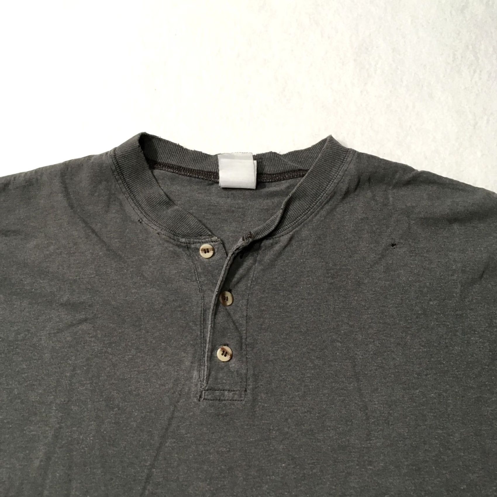 Thrasher VINTAGE site apparel Distressed Charcoal Shirt XL pocket Grunge Punk Size US XL / EU 56 / 4 - 4 Thumbnail