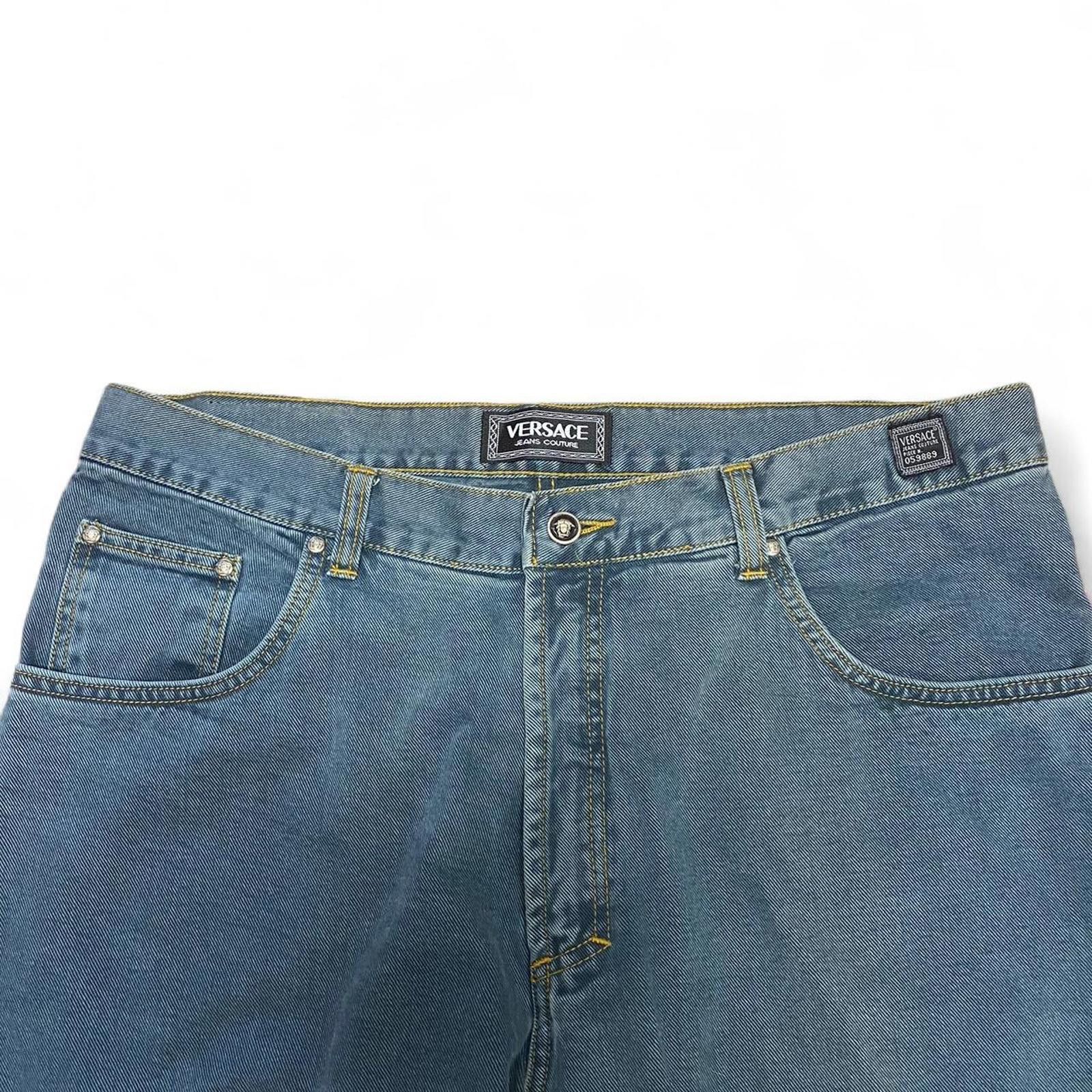 Versace Versace Men's Blue Denim Jeans Size US 32 / EU 48 - 2 Thumbnail