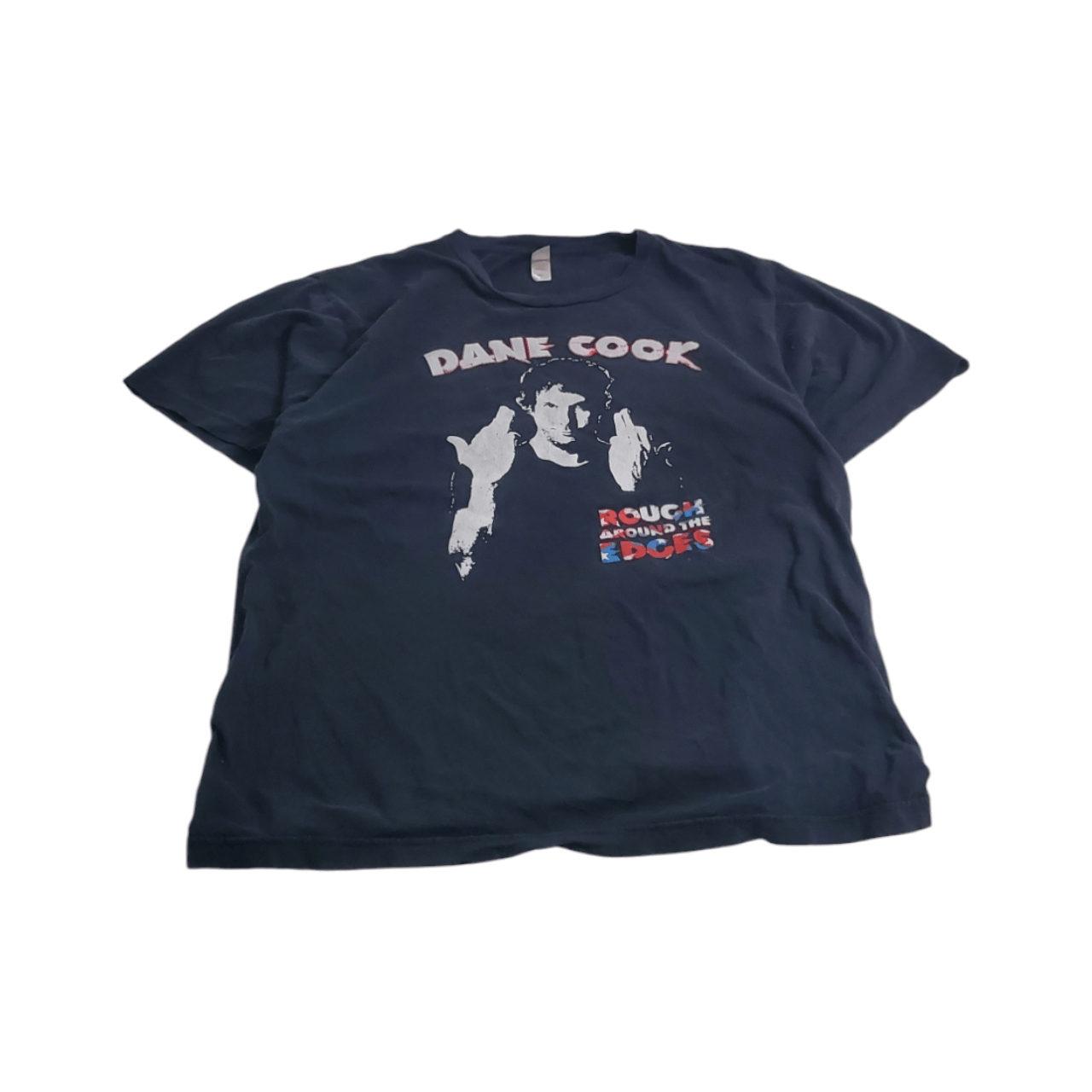 Vintage 2007 Dane Cook Rough Around The Edges Tour T-Shirt Size US L / EU 52-54 / 3 - 1 Thumbnail