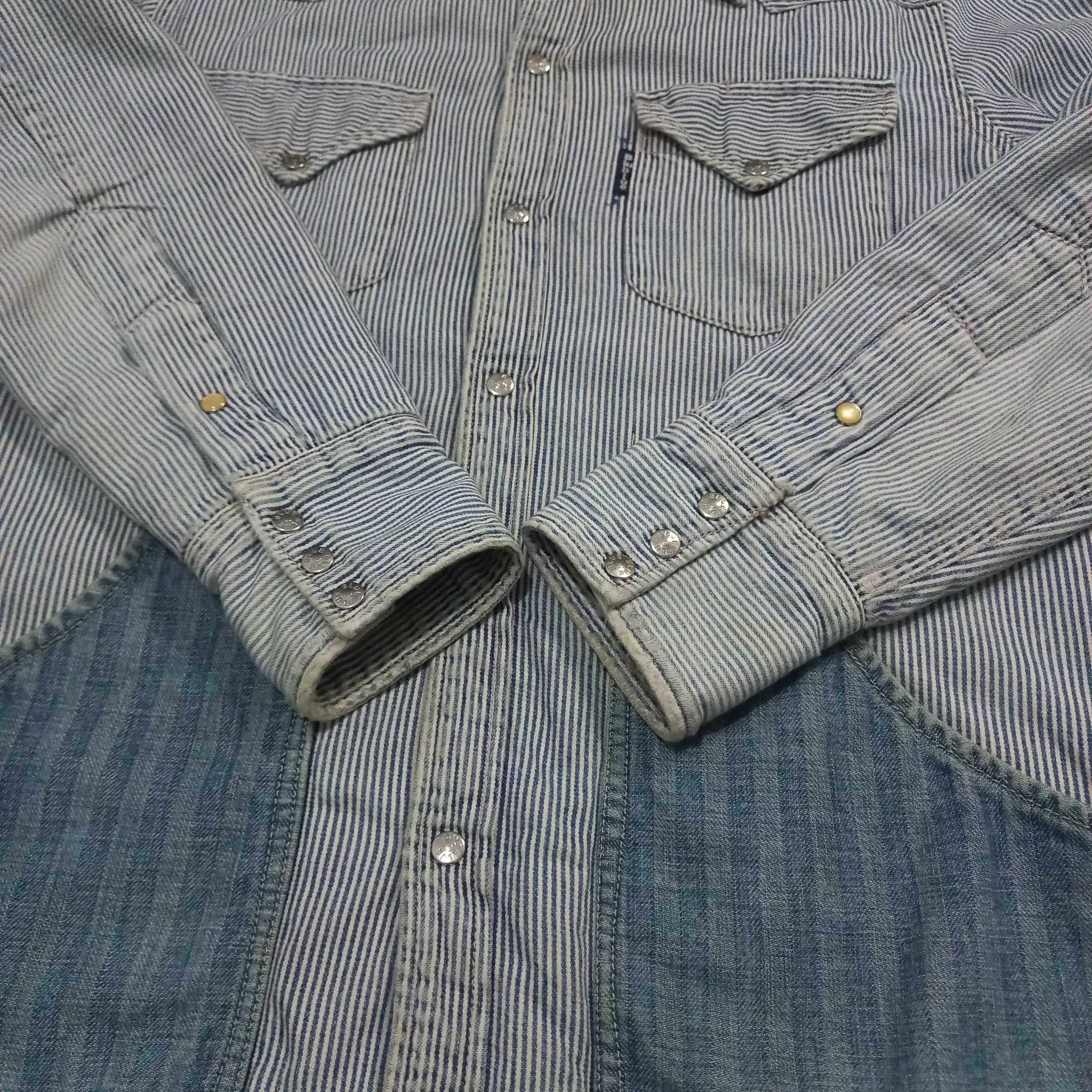 Blue Blue Japan Blue Blue Japan - Wabash Quilted Hickory Jacket Size US S / EU 44-46 / 1 - 6 Thumbnail