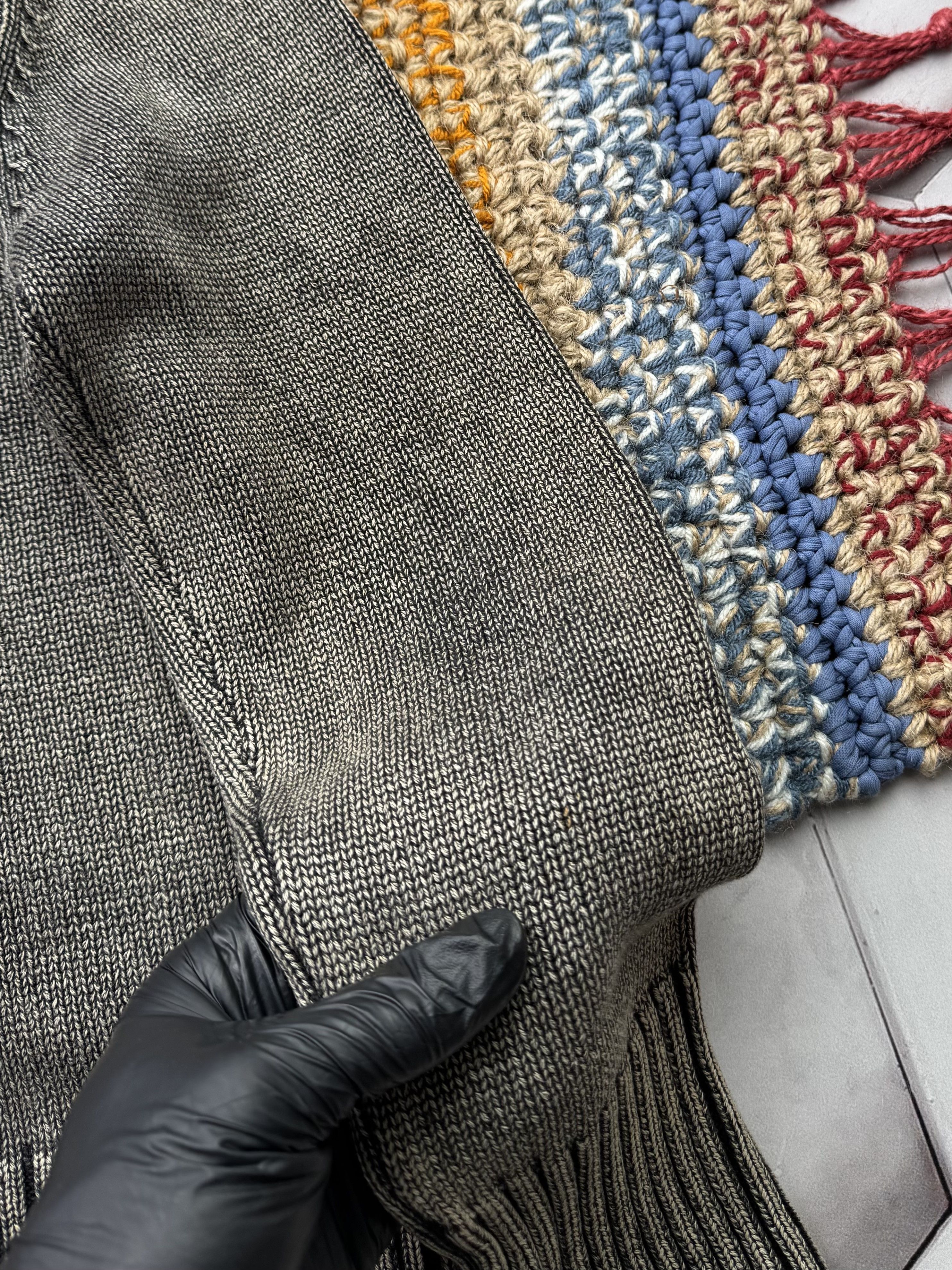Japanese Brand Vintage Ribbed Faded Sweater (E4) Size M / US 6-8 / IT 42-44 - 7 Thumbnail