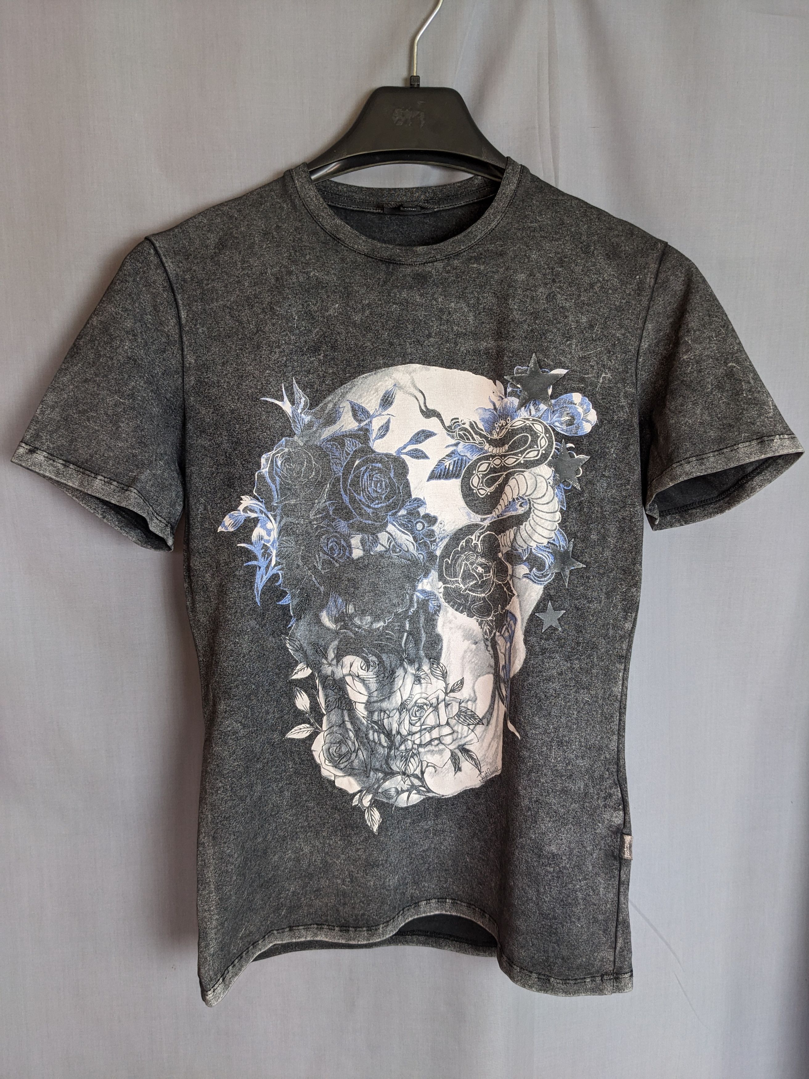 Just Cavalli Just Cavalli Skull print t shirt S Size US S / EU 44-46 / 1 - 1 Thumbnail