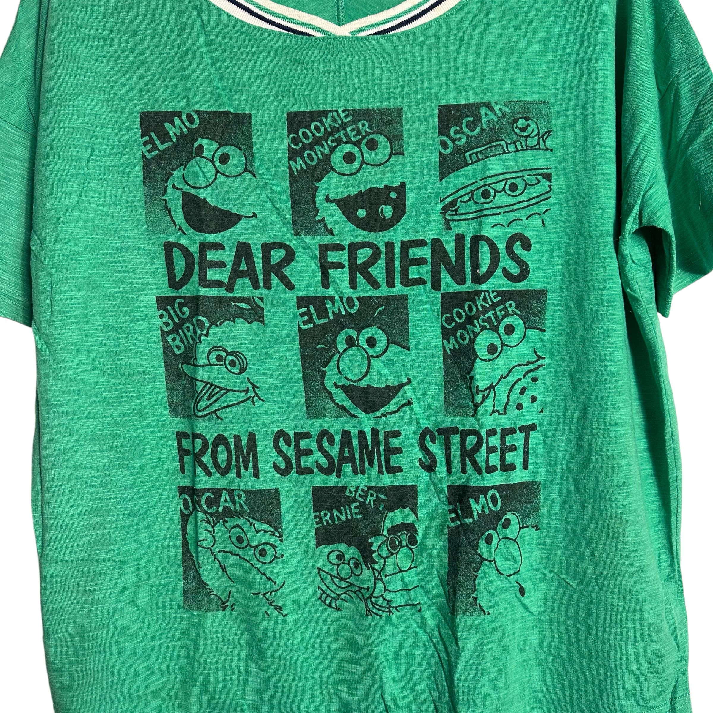 Cartoon Network 🔥RARE🔥Vintage Sesame Street Character T-shirt Size US M / EU 48-50 / 2 - 2 Thumbnail