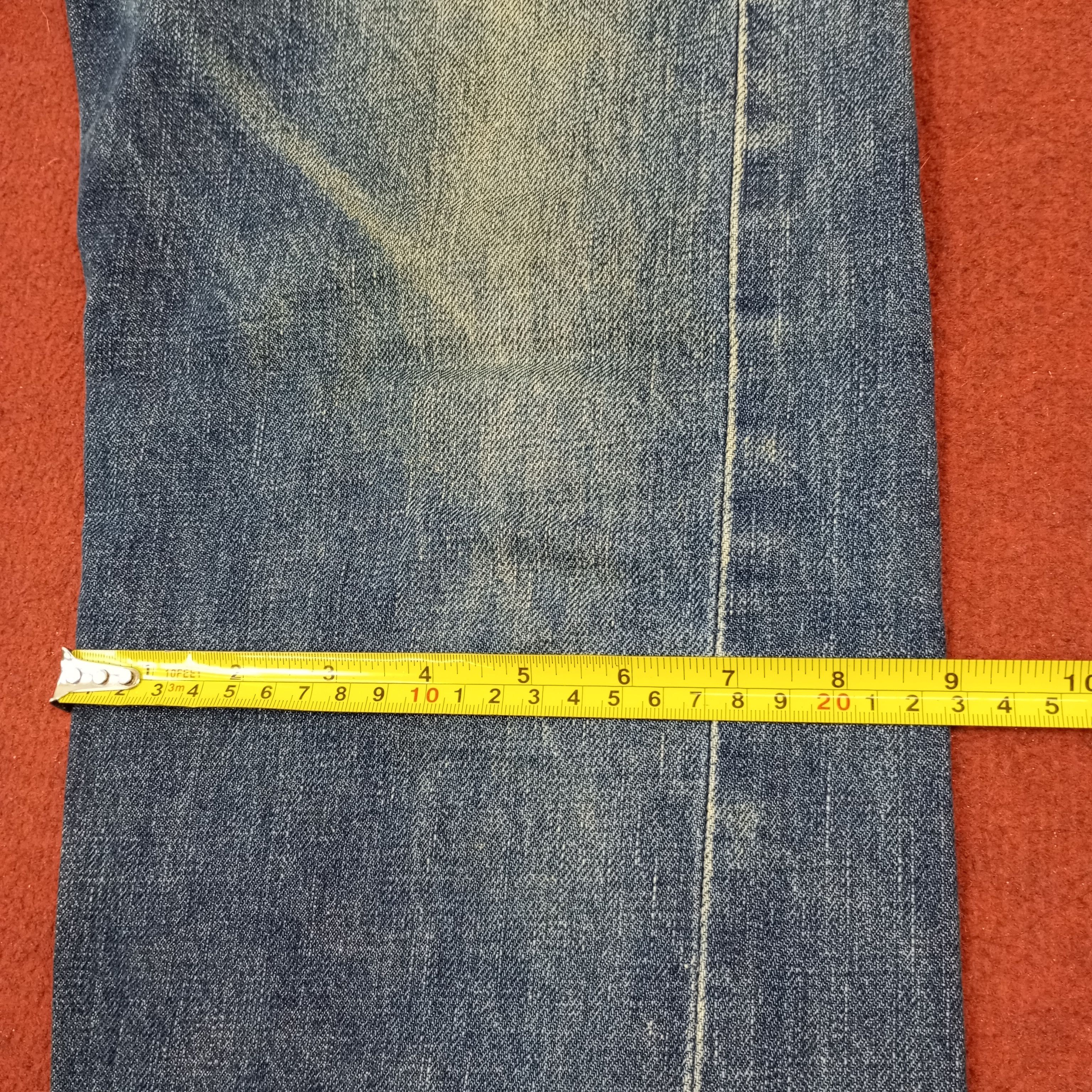 Evisu × Japanese Brand × Vintage Evis Japanese Brand Fashion Style Custom Daicock Jeans Size US 26 / EU 42 - 11 Thumbnail