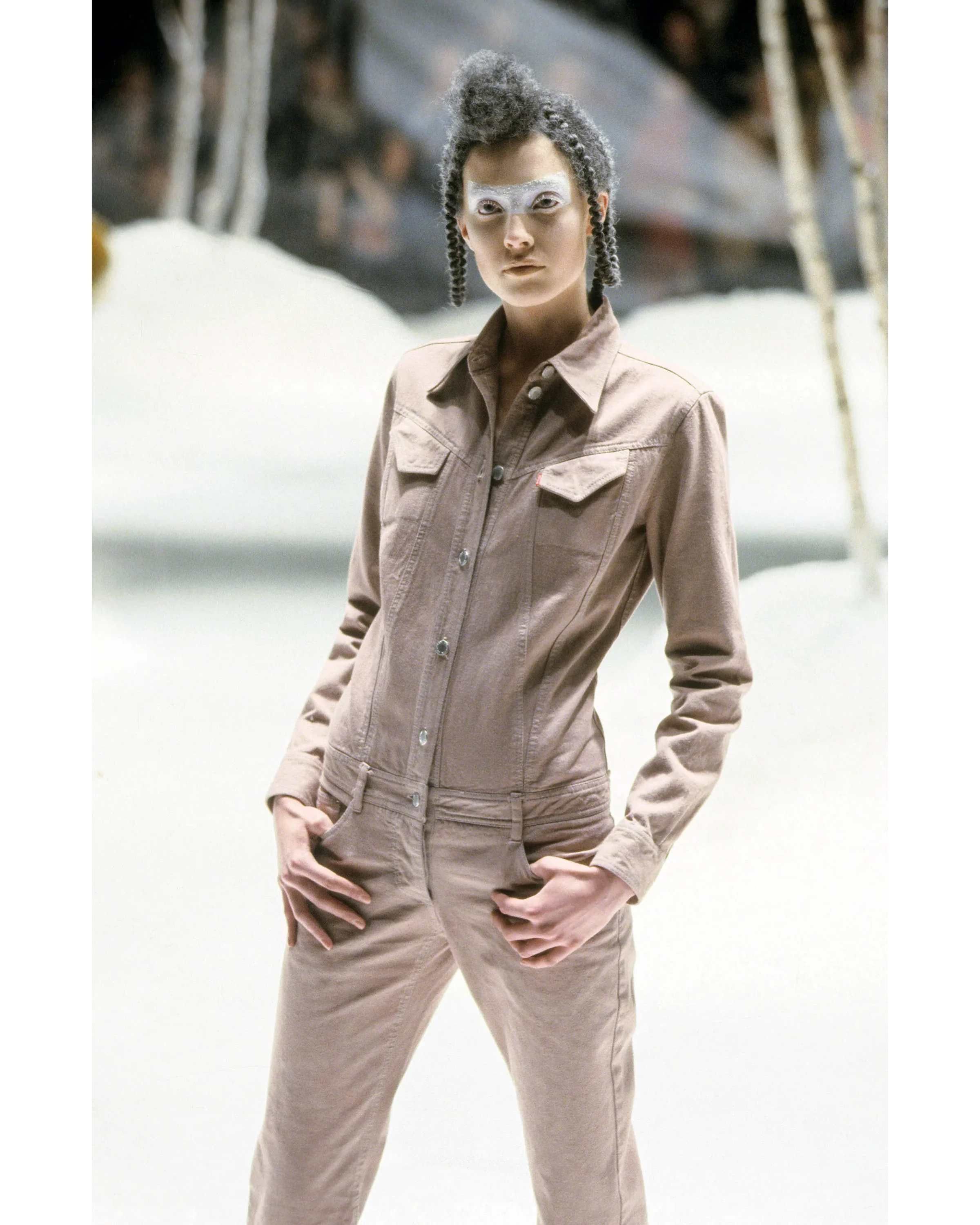 Alexander McQueen Runway Alexander McQueen The Overlook 1999 AW Jumpsuit Size 27" / US 4 / IT 40 - 2 Thumbnail