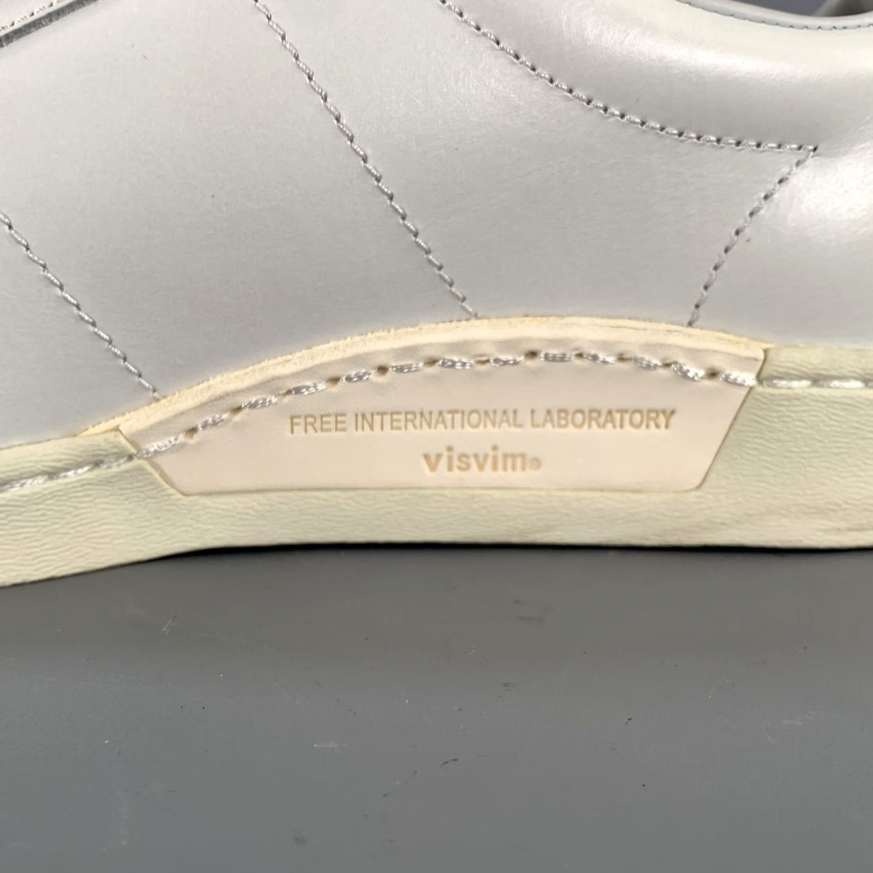 Visvim VISVIM Size 9.5 White Leather Lace Up Sneakers Size US 10 / EU 43 - 7 Thumbnail