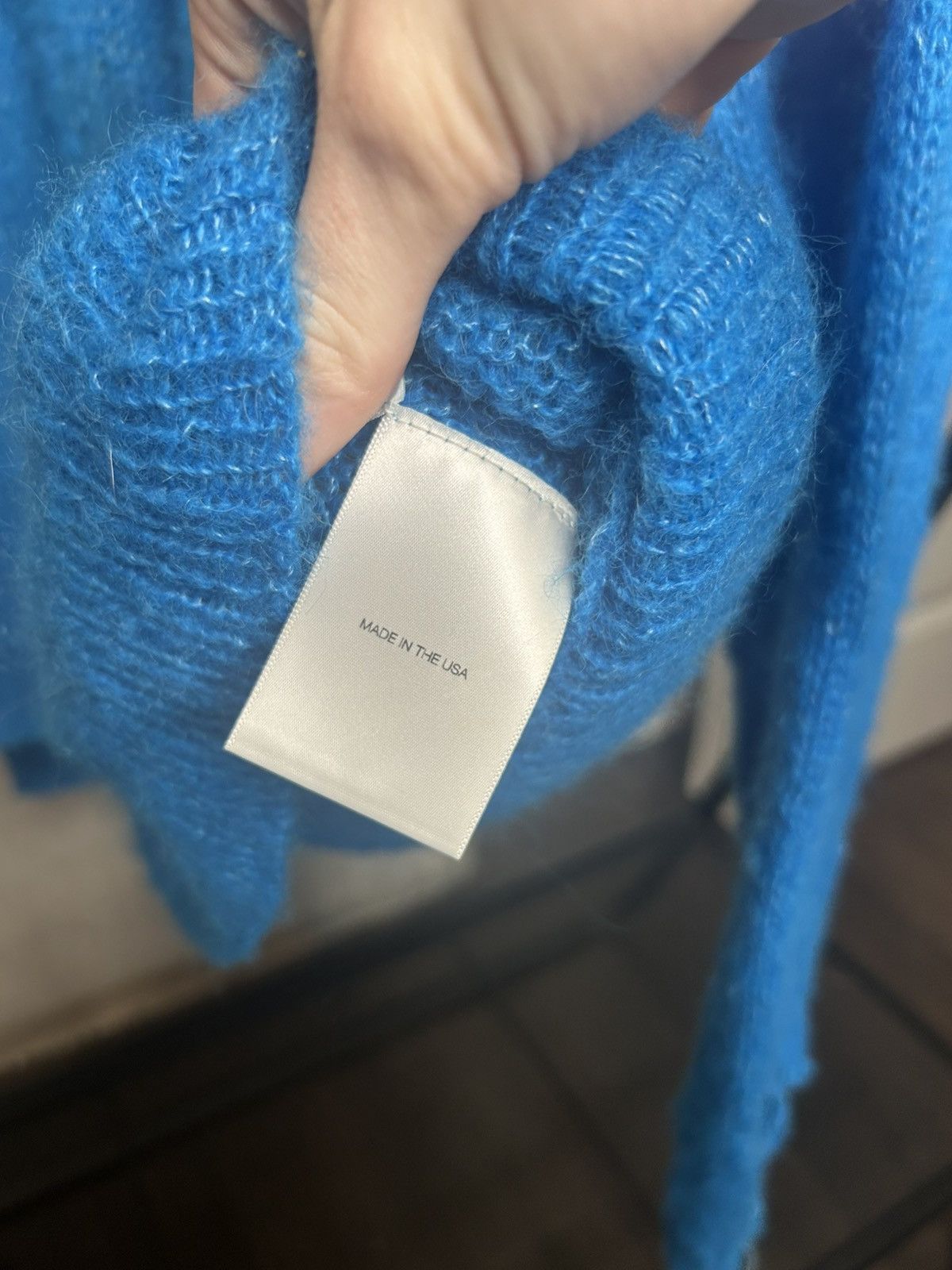 Enfants Riches Deprimes 2017 Alpaca Distressed Knit CAMPAIGN/RUNWAY GRAIL Size US XL / EU 56 / 4 - 11 Thumbnail