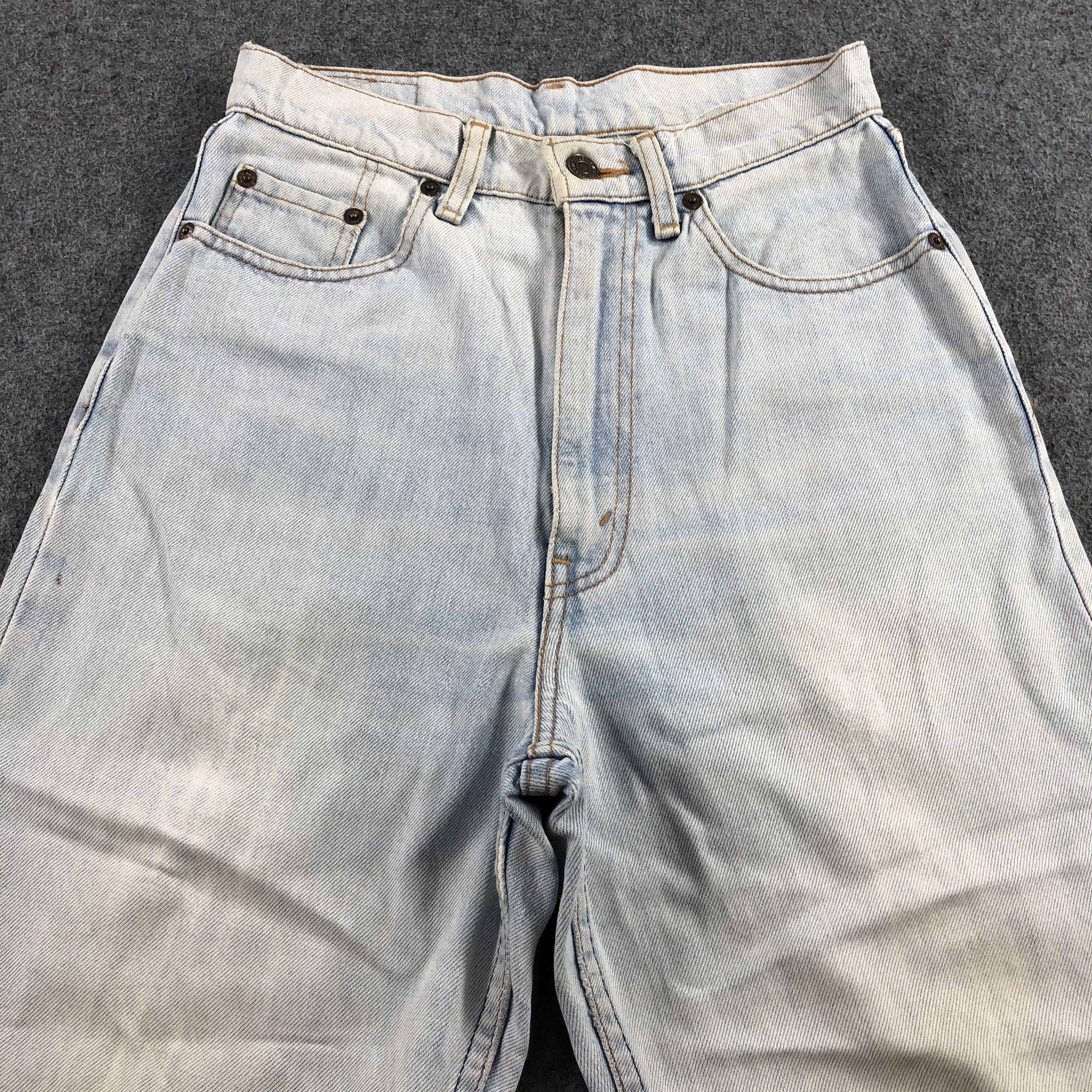 Levi's Vintage 90s Light Wash Levis 509 Jeans-J1888 Size US 27 - 3 Thumbnail
