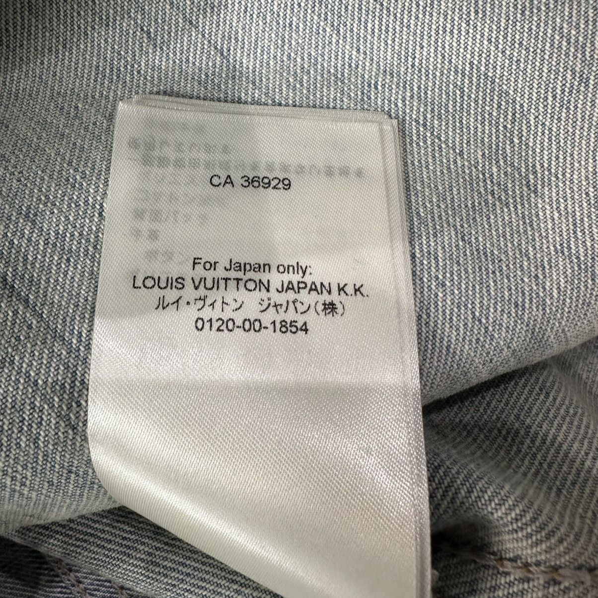 Louis Vuitton LOUIS VUITTON EMBROIDERED TRUCKER DENIM JACKET Size US XXL / EU 58 / 5 - 17 Thumbnail