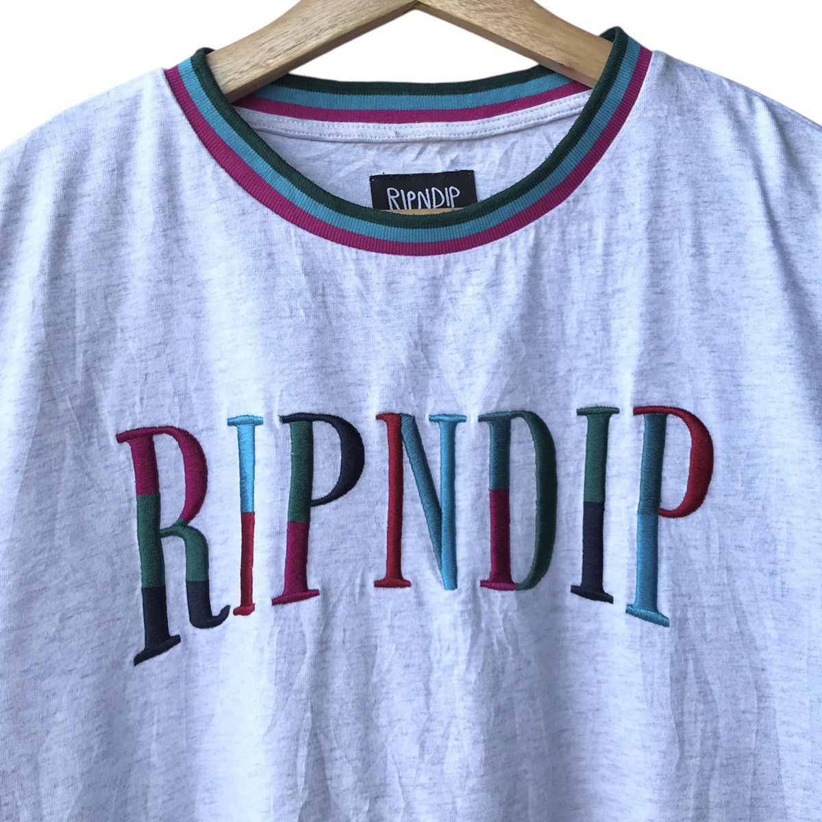 RIPNDIP Rip N Dip LA Embroidery Spellout Longsleeve Tee Size US L / EU 52-54 / 3 - 3 Thumbnail