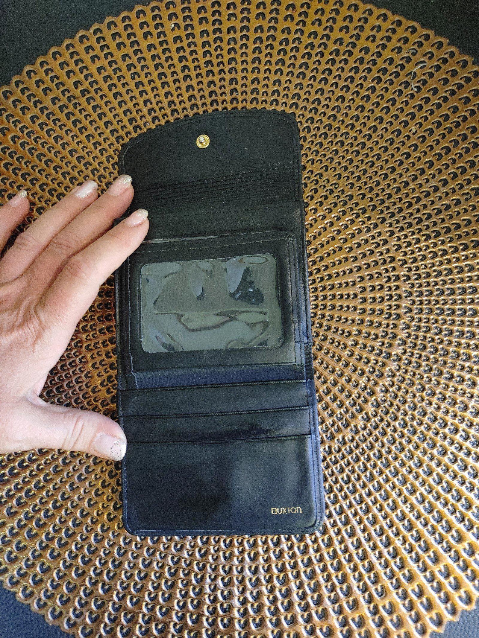Burton Buxton Velvet Touch Leather Wallet Size ONE SIZE - 5 Thumbnail