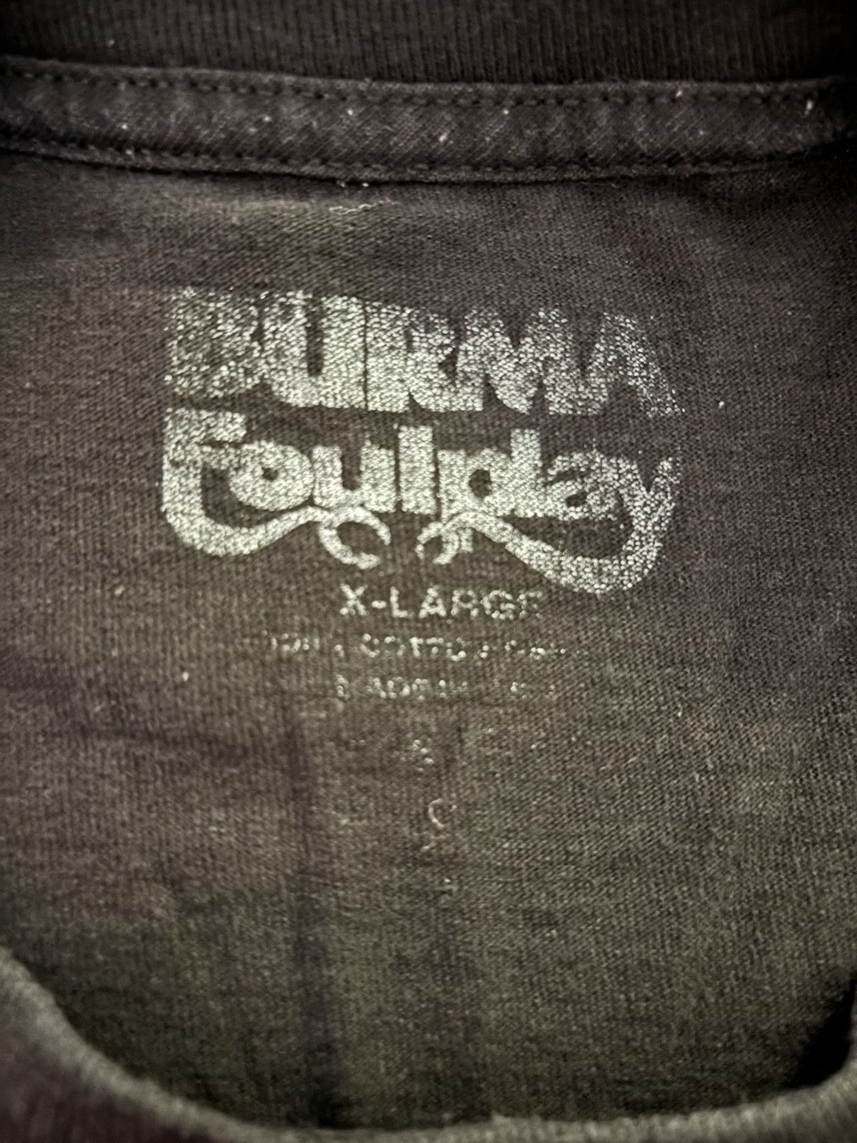 Burma Burma Foulplay ‘NO SYMPATHY FOR THIS DEVIL’ Graphic T-Shirt Size US XL / EU 56 / 4 - 3 Thumbnail