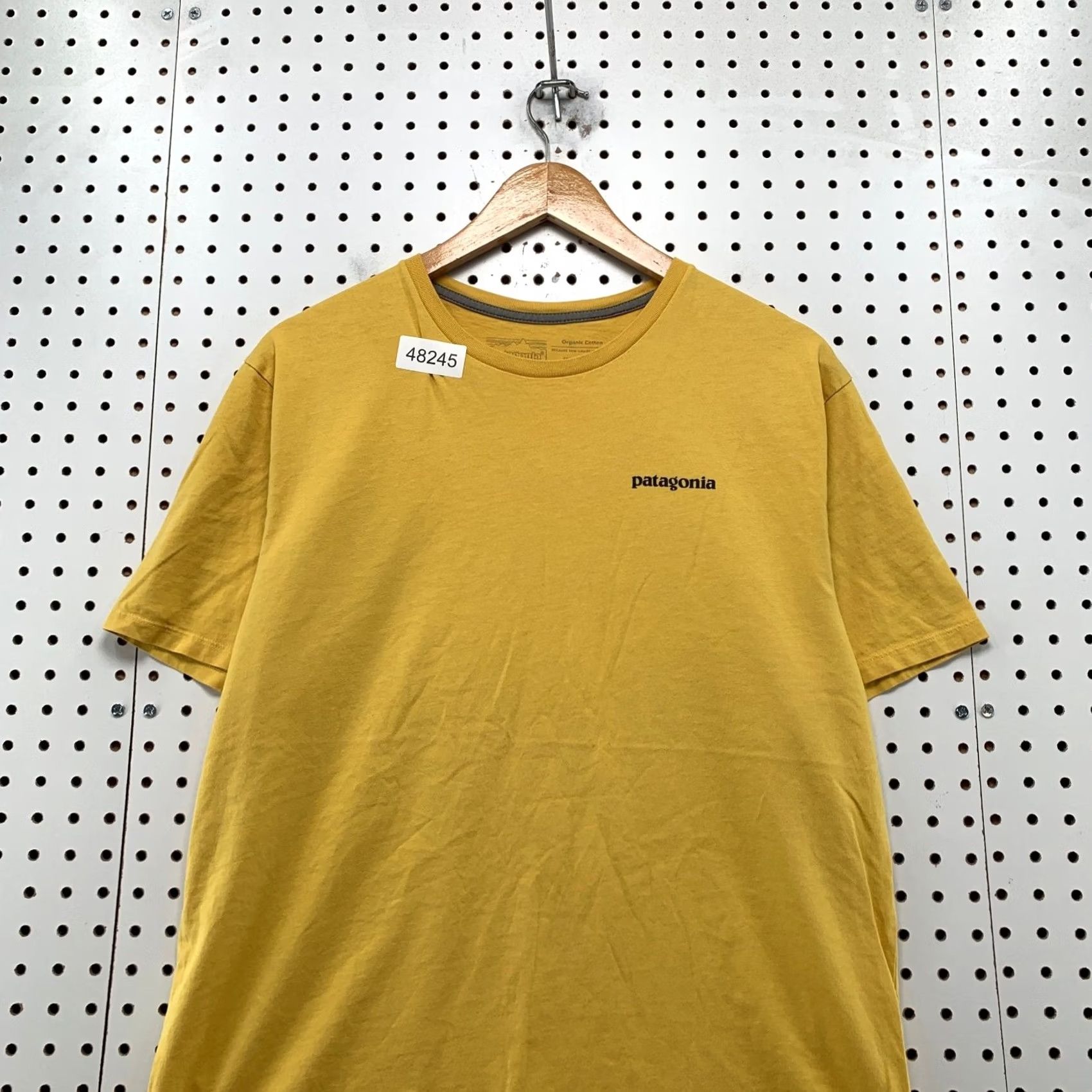 Patagonia Patagonia T Shirt Mens M Yellow Organic Cotton Short Sleeve Outdoor Size US M / EU 48-50 / 2 - 4 Thumbnail