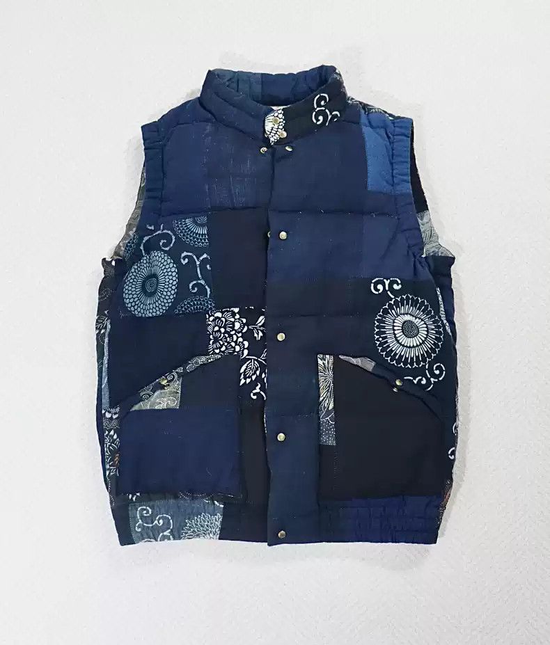 トップス 2 VISVIM1 ICT DOWN VEST KOFU FOR SALE* Visvim I.C.T 'Kofu' Insulator Paisley Down Fill