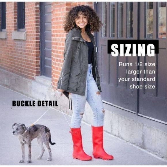 Other Rainy Day Floral Waterproof Boots Buckle Detail Tall Blue Ga Size US 7 / IT 37 - 3 Thumbnail
