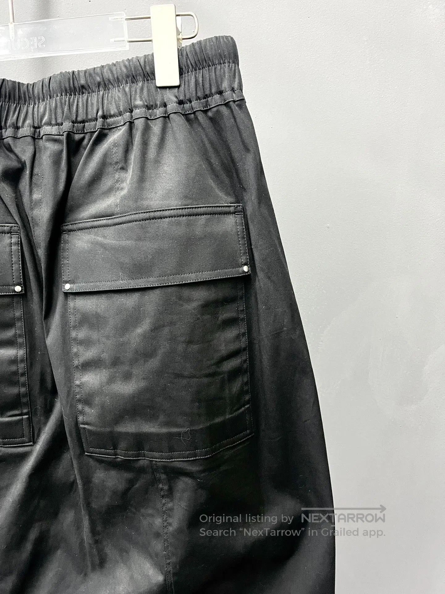 Rick Owens Rick Owens Main Line Cropped Black Pants. Size US 35 - 6 Thumbnail