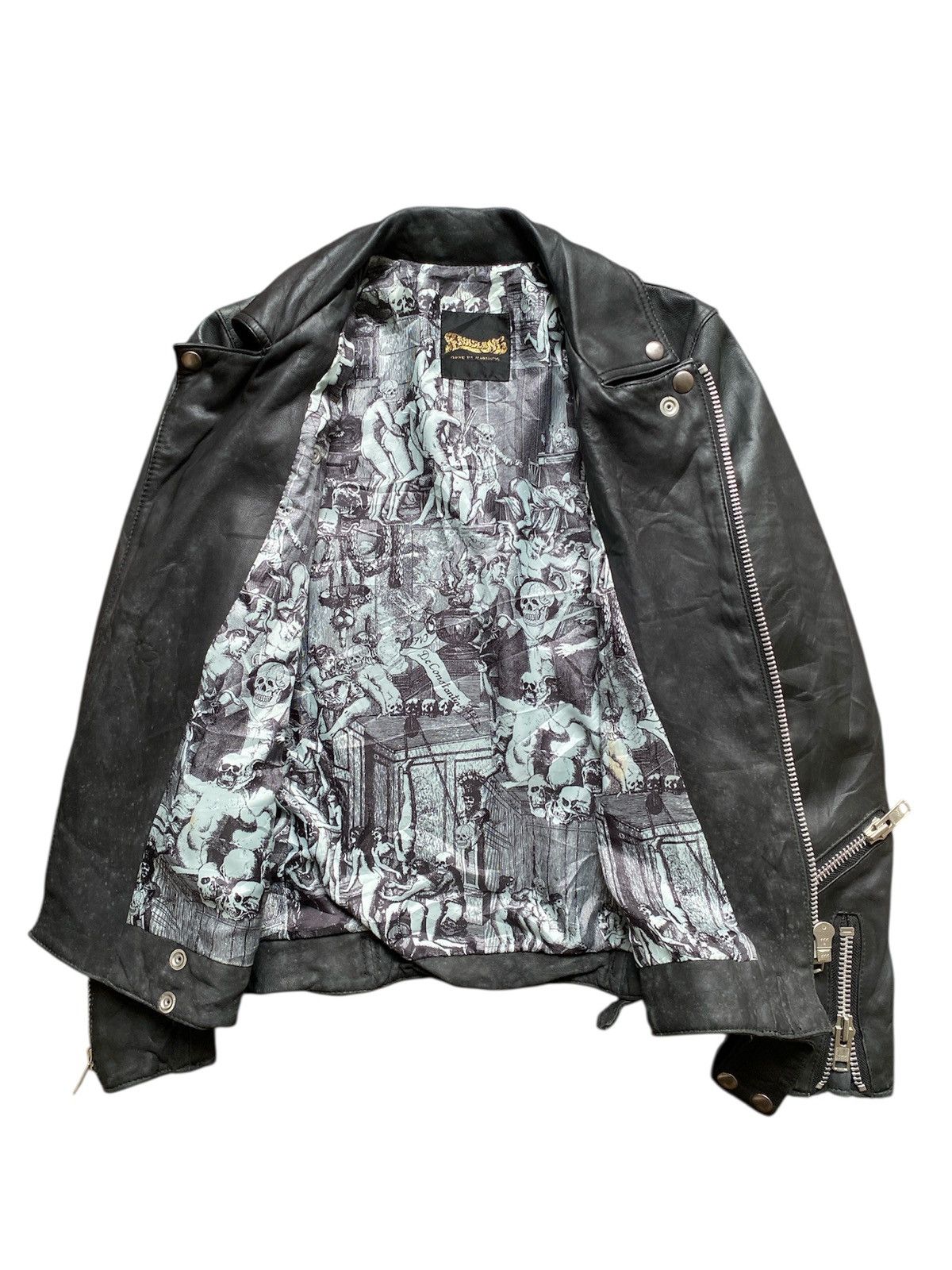 Seditionaries RNA Slang Seditionaries Punk Leather Design Jacket Size US S / EU 44-46 / 1 - 2 Thumbnail