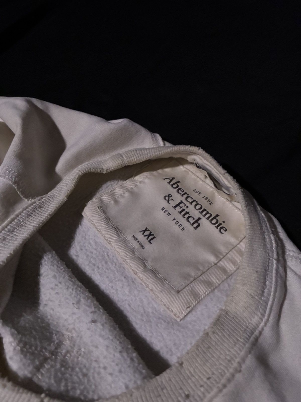Other Vintage Abercrombie & Fitch Crewneck Sweatshirt — Distressed Size US XL / EU 56 / 4 - 3 Thumbnail