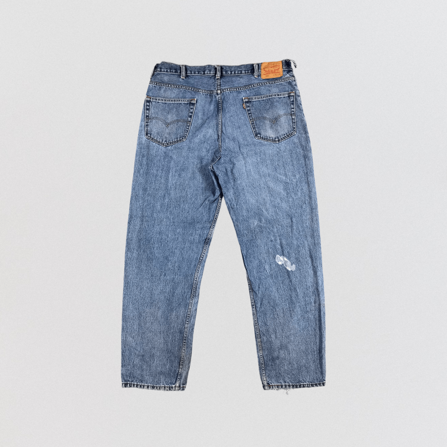 Levi's × Vintage Vintage Blue Wash Levis 550 Jeans-JM1975 Size US 43 - 2 Thumbnail